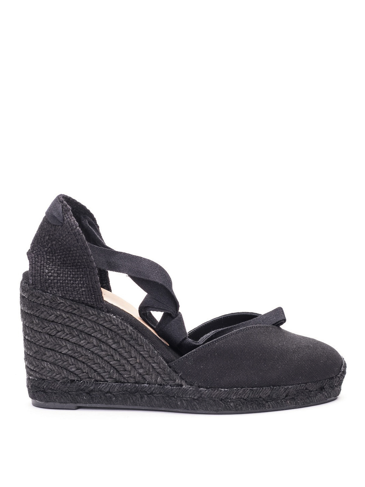 castaner chiara espadrilles black