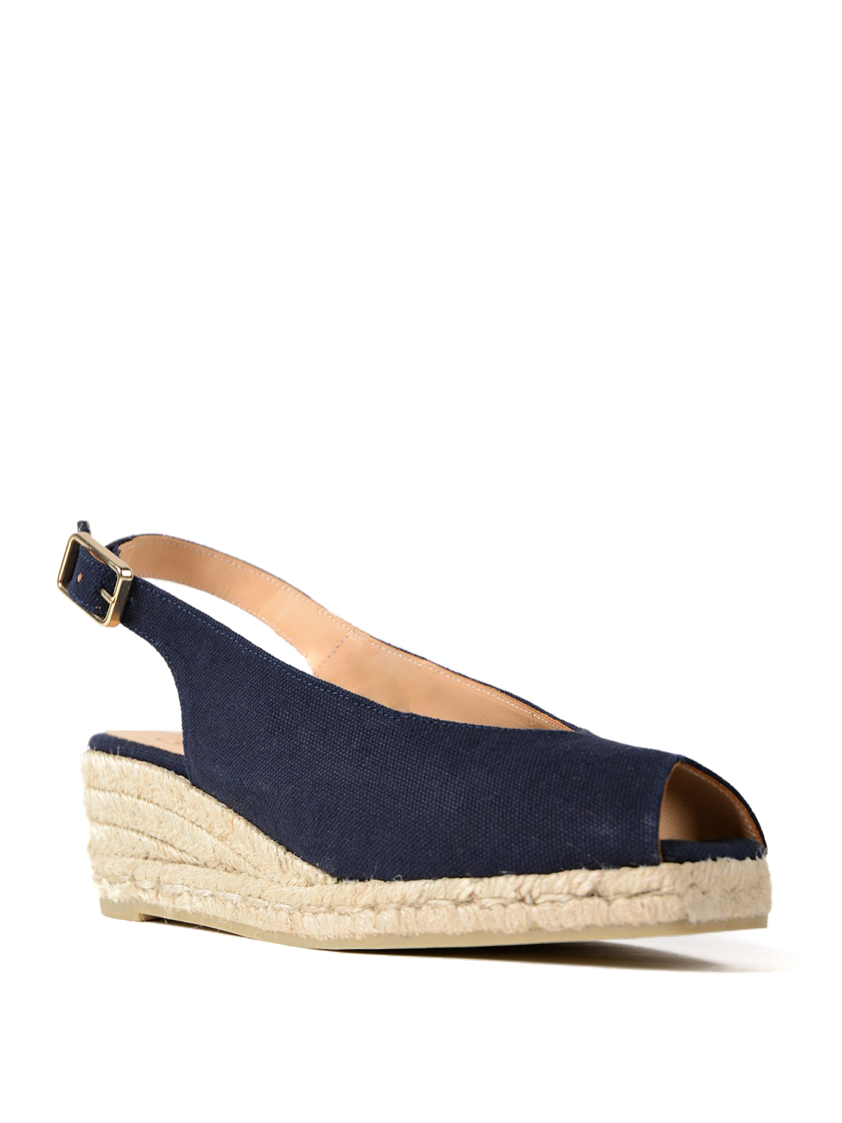 peep toe slingback espadrilles