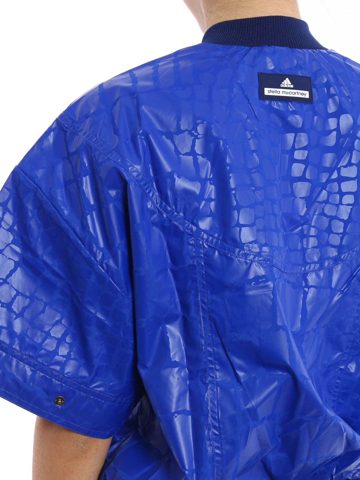 stella mccartney adidas blue jacket