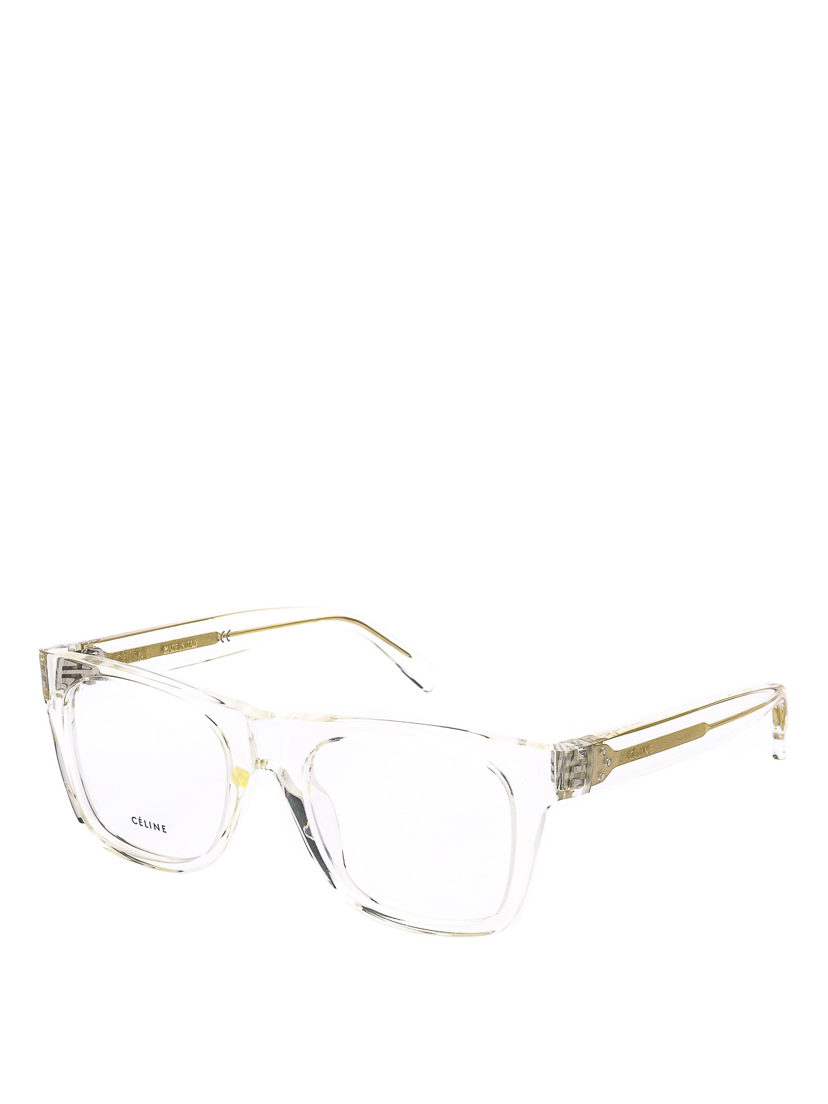 celine clear frames