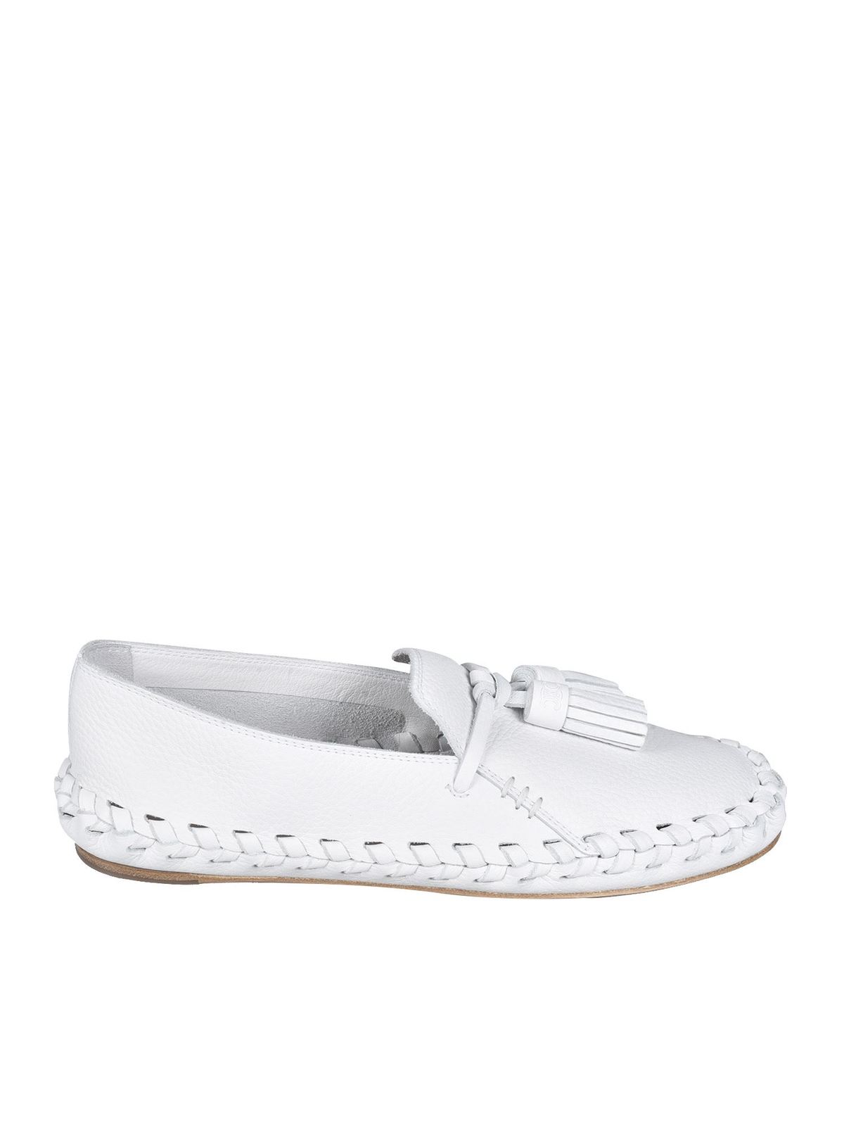 Celine MARLOU LOAFERS IN WHITE