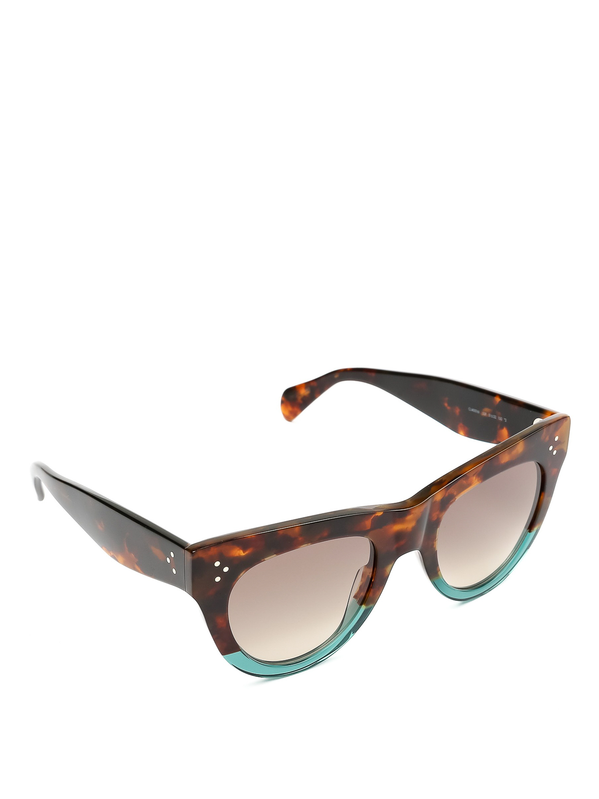 celine sunglasses blue tortoise