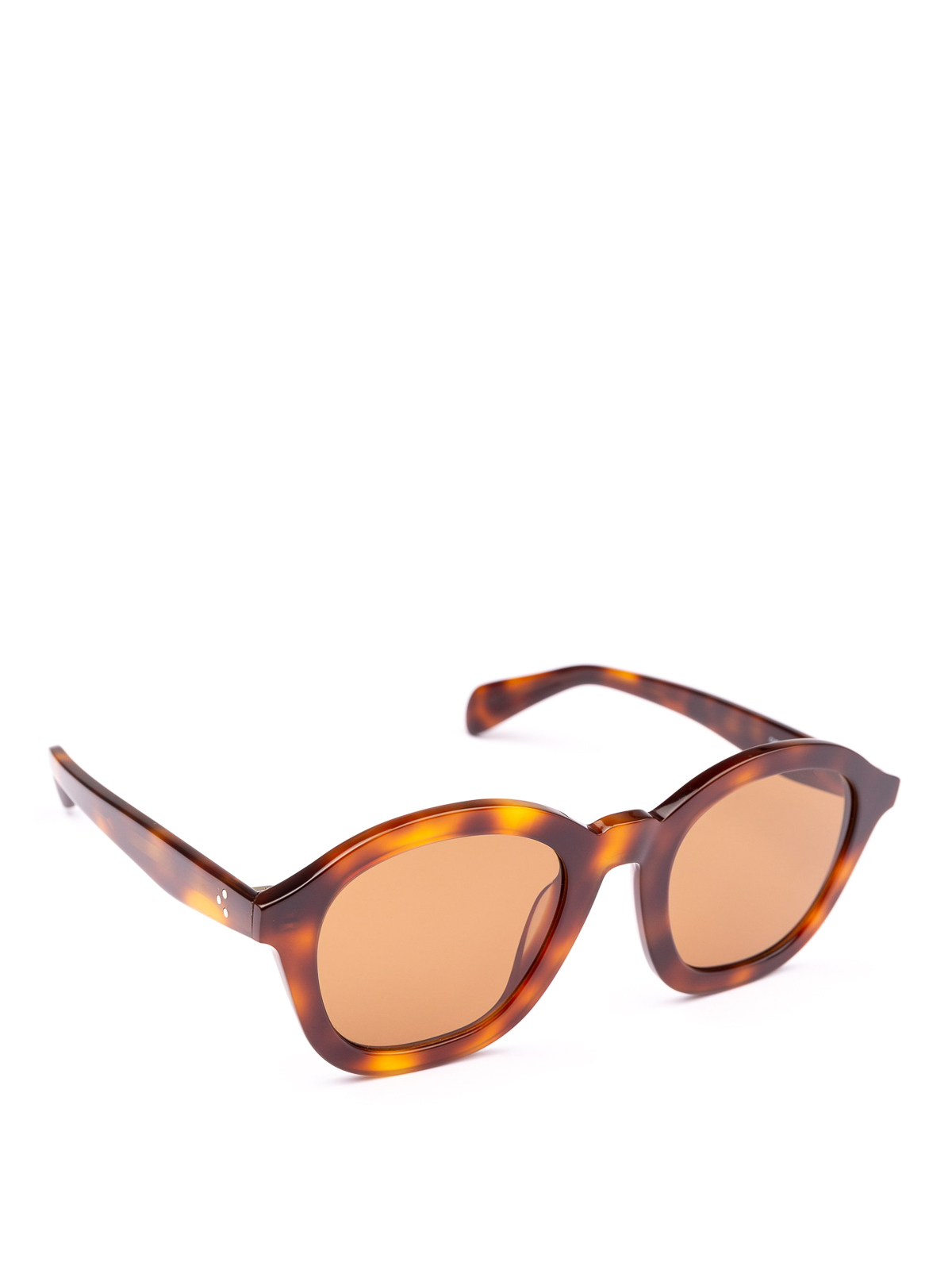 celine round tortoise sunglasses