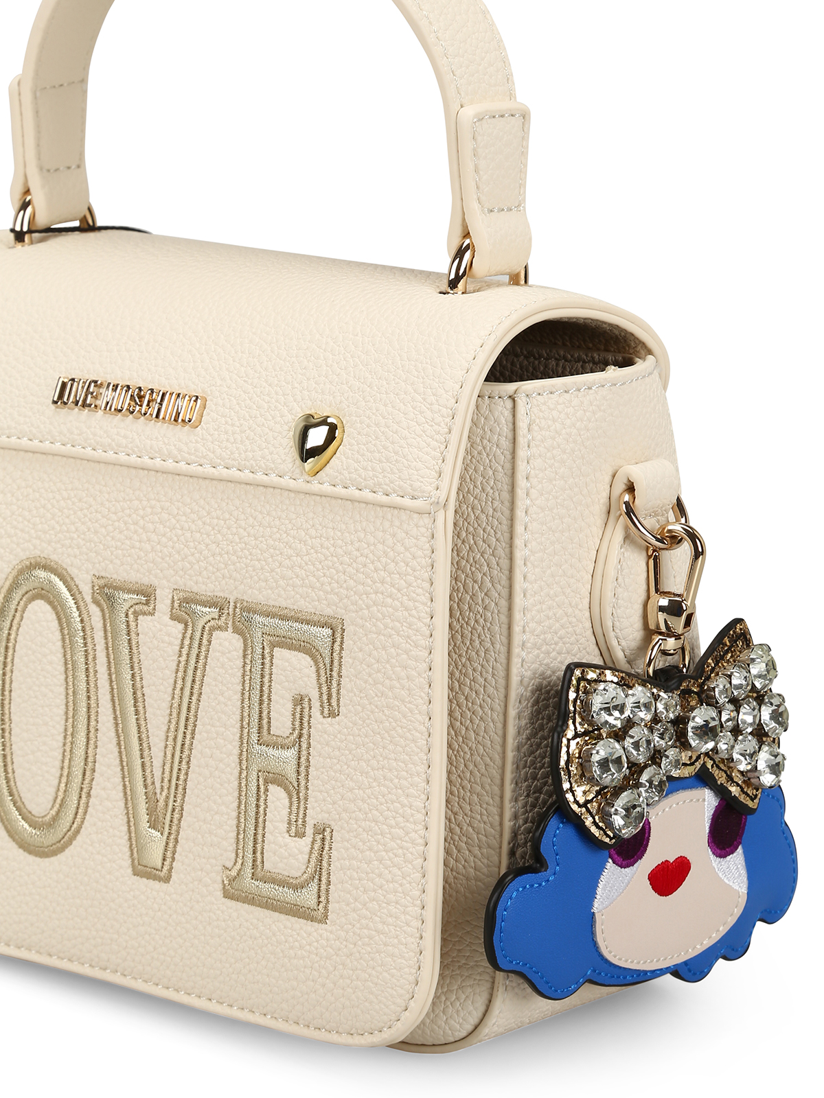 Cross body Love Moschino - Charming Doll pebble faux handbag - JC4256PP07KH0110