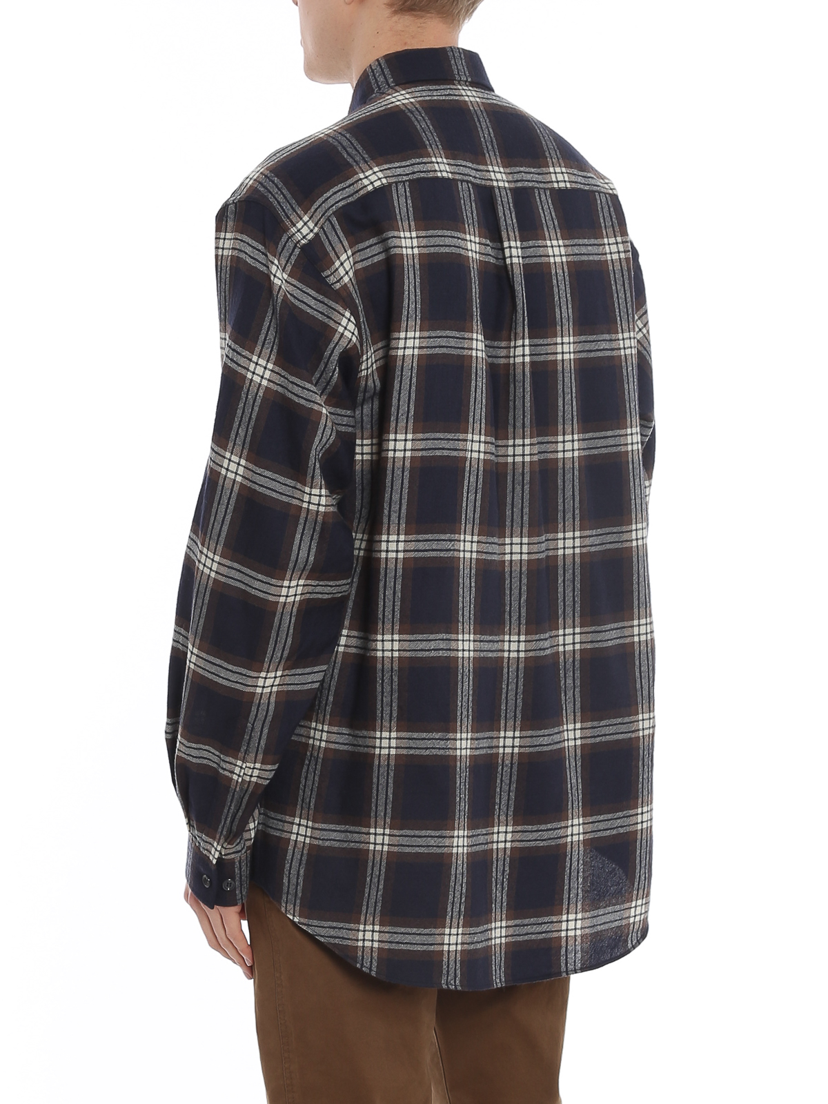 Shirts Gucci - Check wool shirt 