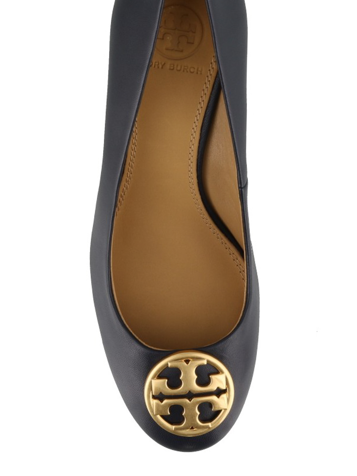 Court shoes Tory Burch - Chelsea wedge detailed leather pumps - 45899430