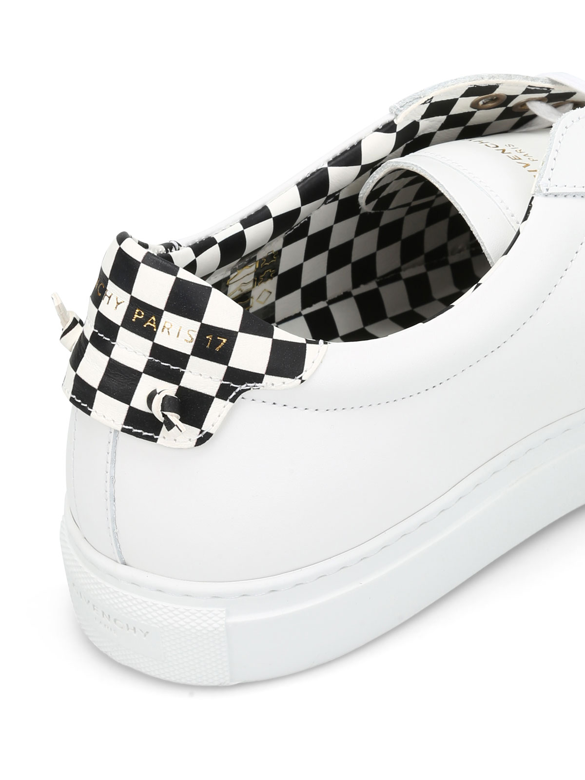 Trainers Givenchy - Chess detailed leather sneakers - BM08219968100