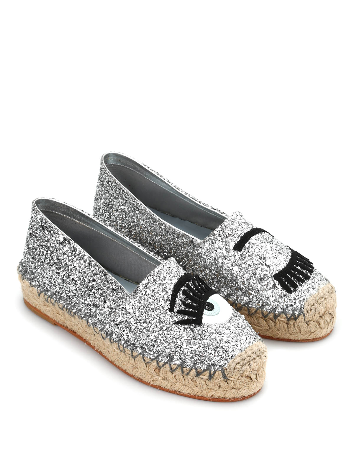 flirting glittered espadrilles by chiara ferragni flirting glittered espadrilles by chiara ferragni