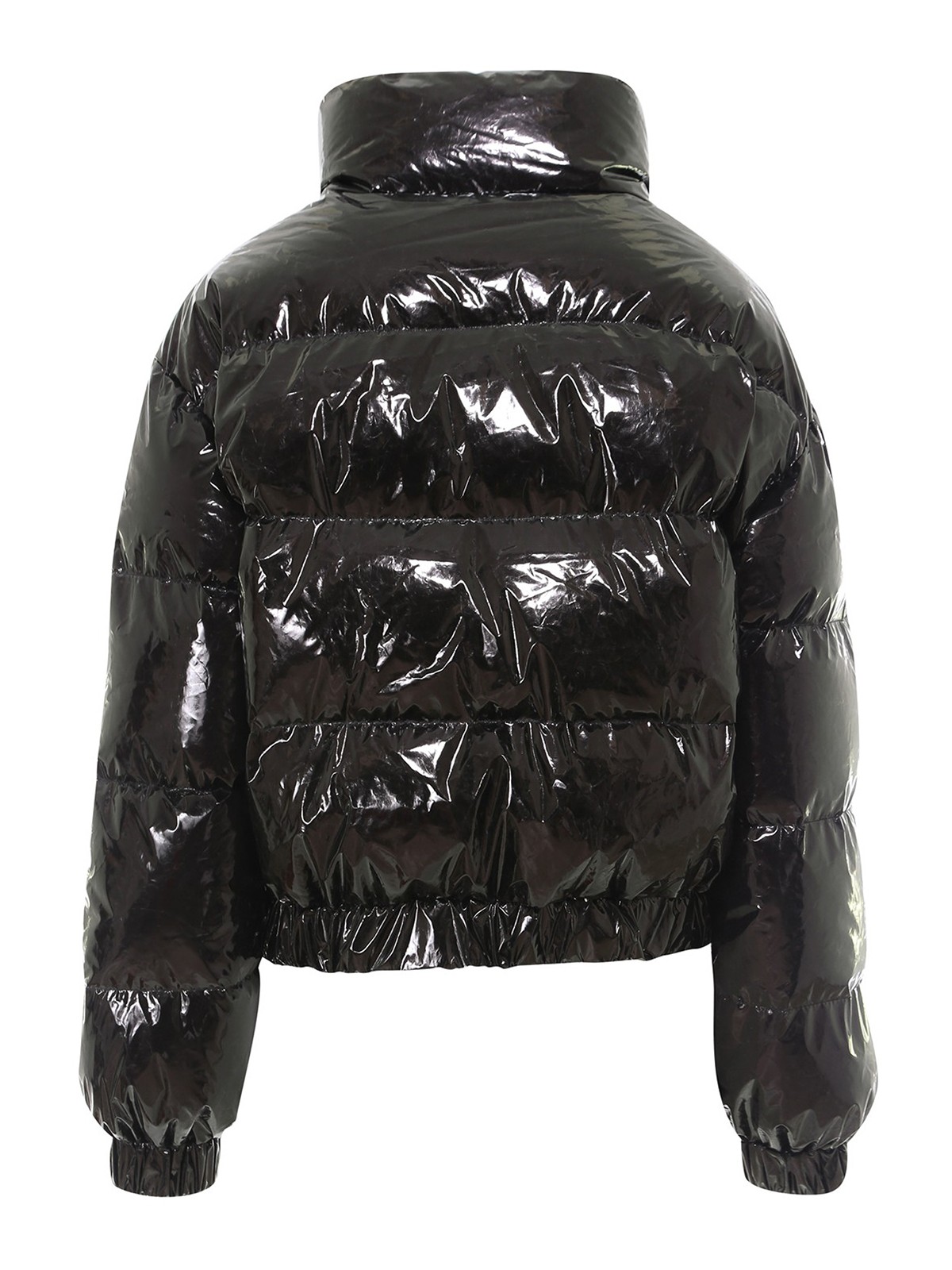 Padded jackets Chiara Ferragni - Logomania puffer jacket - CFD019BLACK