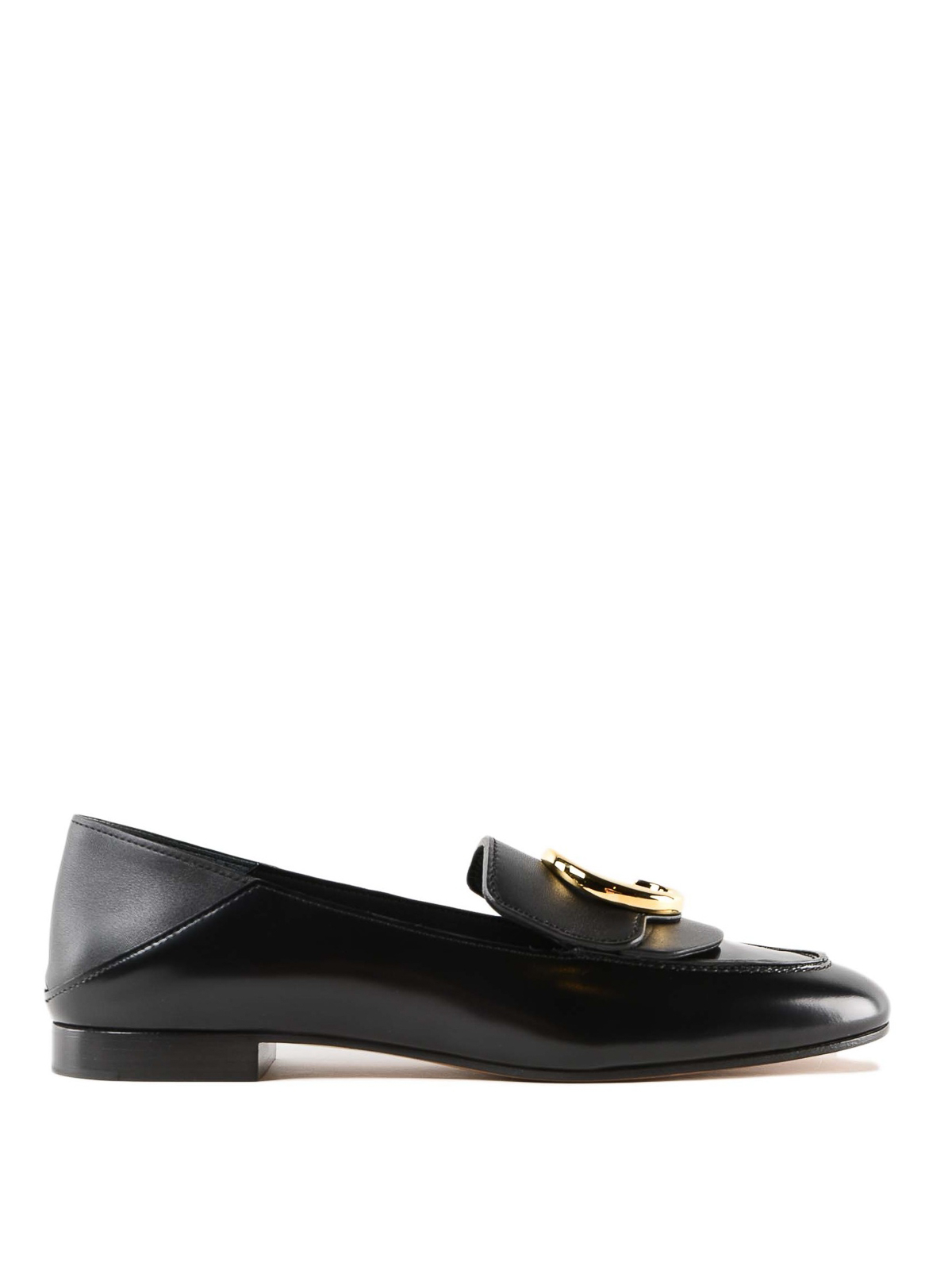 Loafers & Slippers Chloe' - Chloé black leather loafers - CHC19S13306001