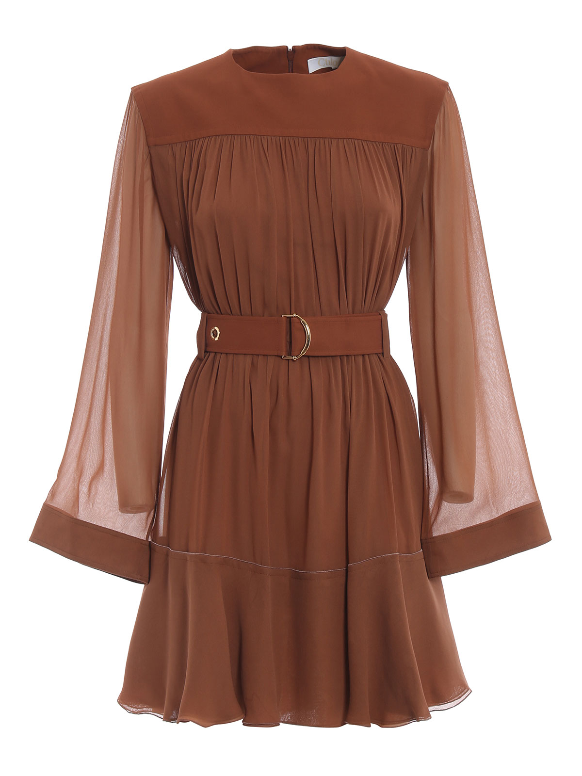 robe marron clair