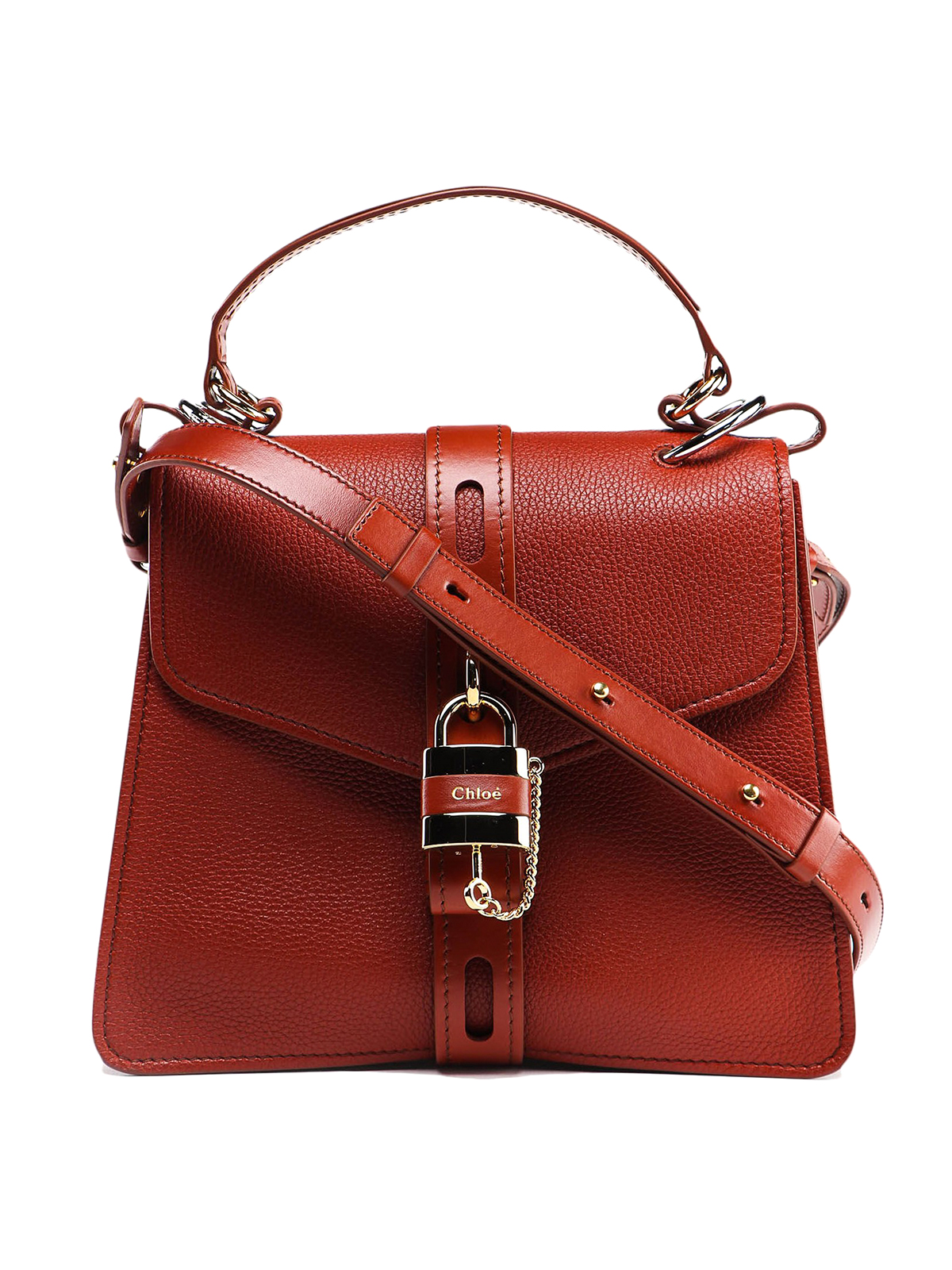 Shoulder bags Chloe' - Aby leather medium bag - CHC19AS188B5727S