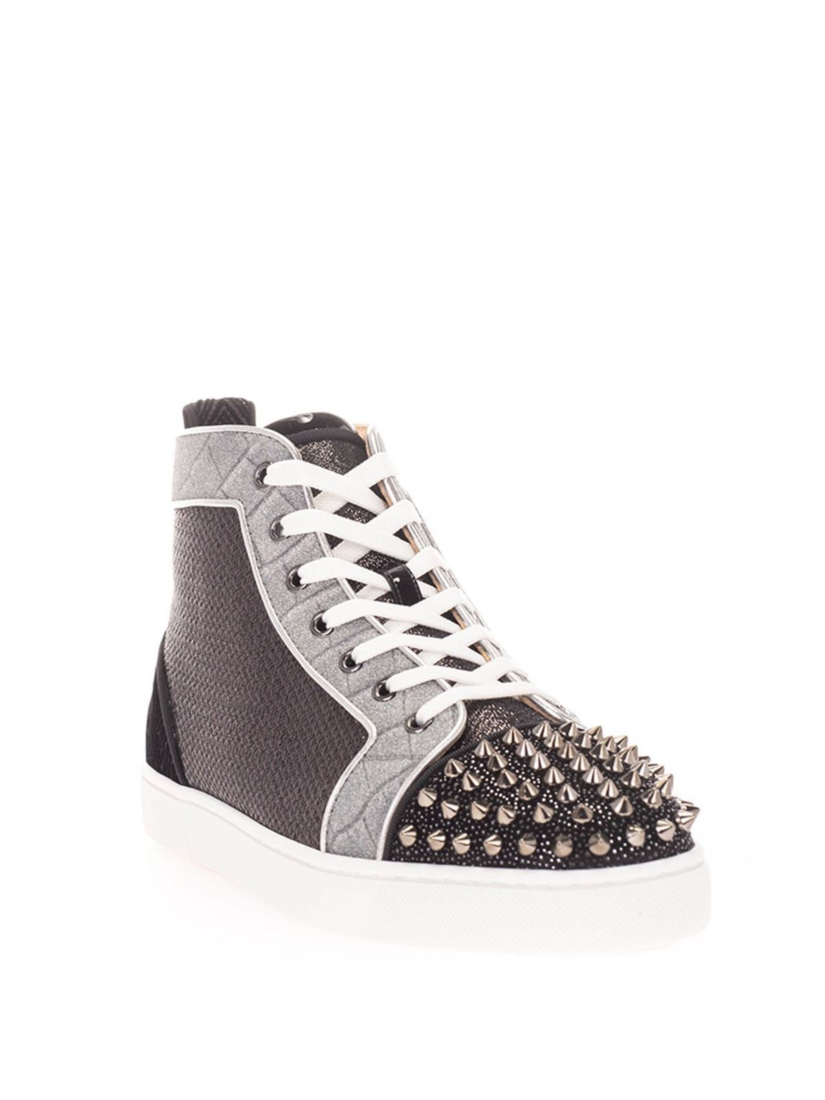 Trainers Christian Louboutin - Lou Spikes Orlato sneakers in black 