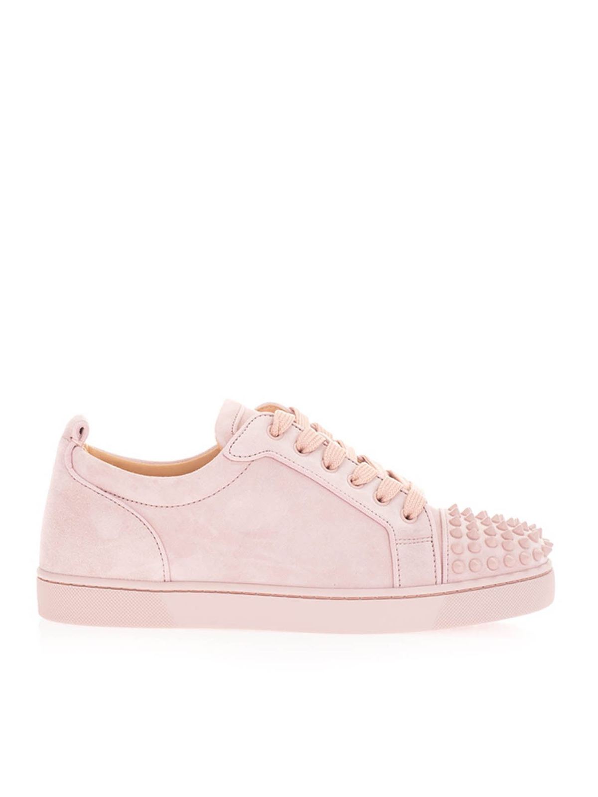 Christian Louis Junior Spikes Sneakers In Pink | ModeSens