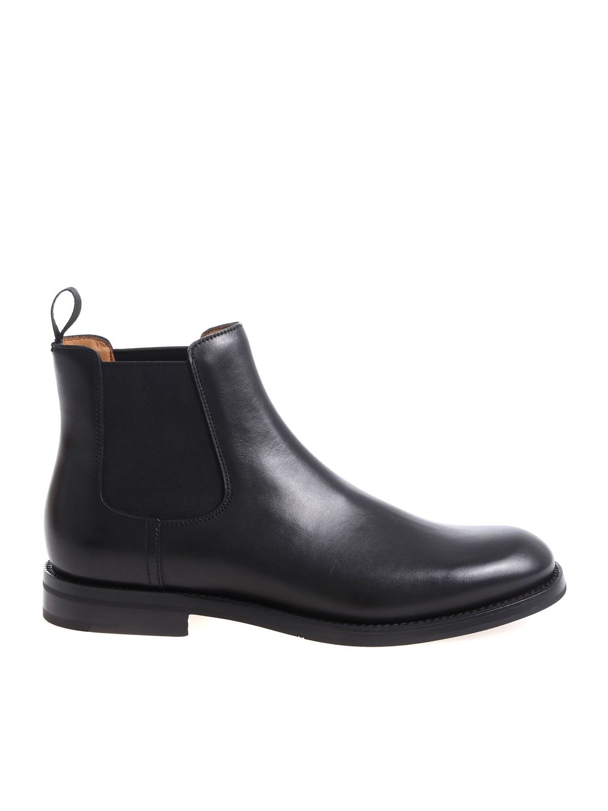 Church's Black Chelsea Ankle Boots | ModeSens