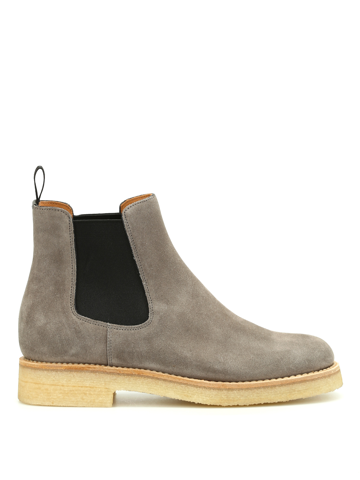 crepe sole suede boots