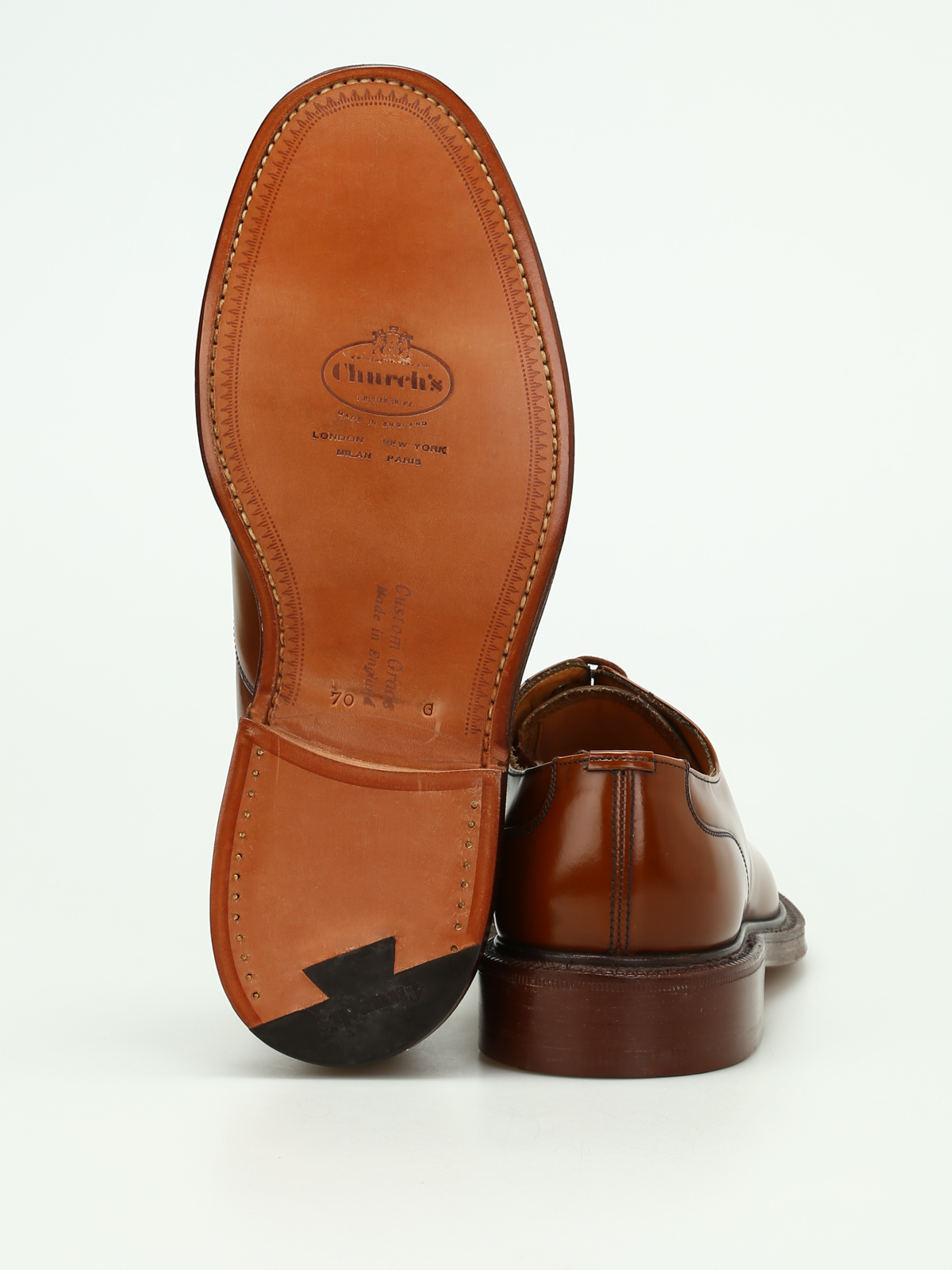 Church's - Lancaster polished binder shoes - classic shoes ...