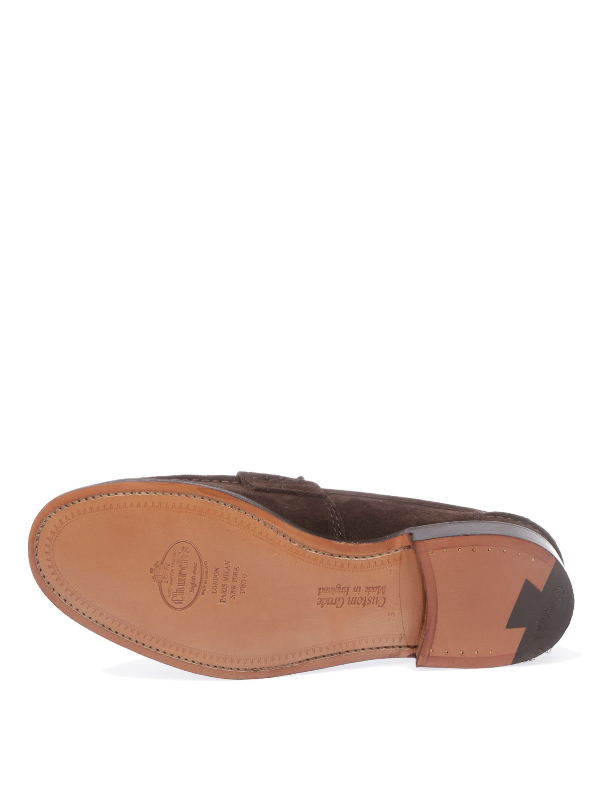 Loafers & Slippers Church's - Pembrey brown suede loafers ...