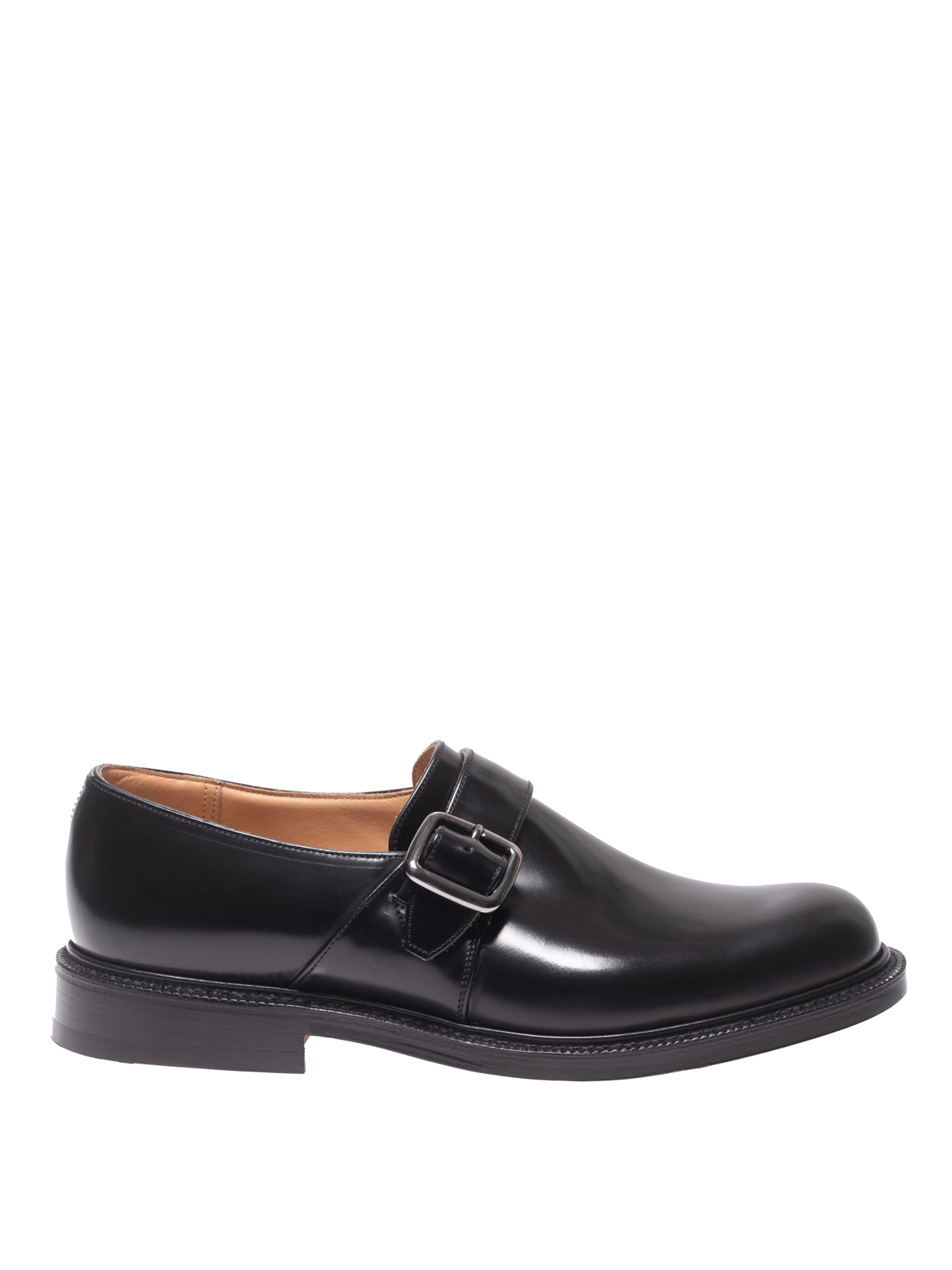 Church's - Wrexham black polish binder monk strap shoes - classic shoes ...