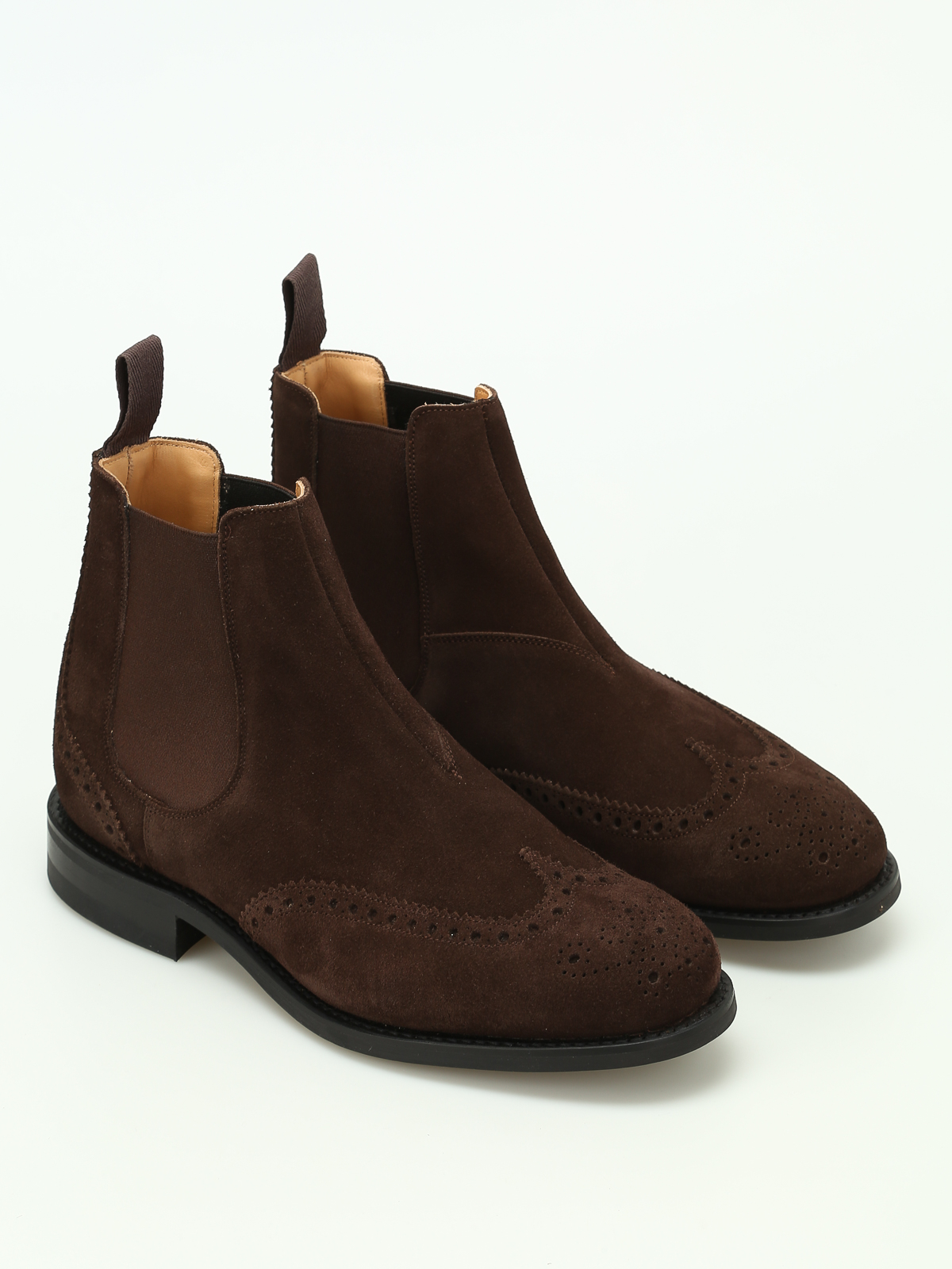Ravenfield suede Chelsea boots 