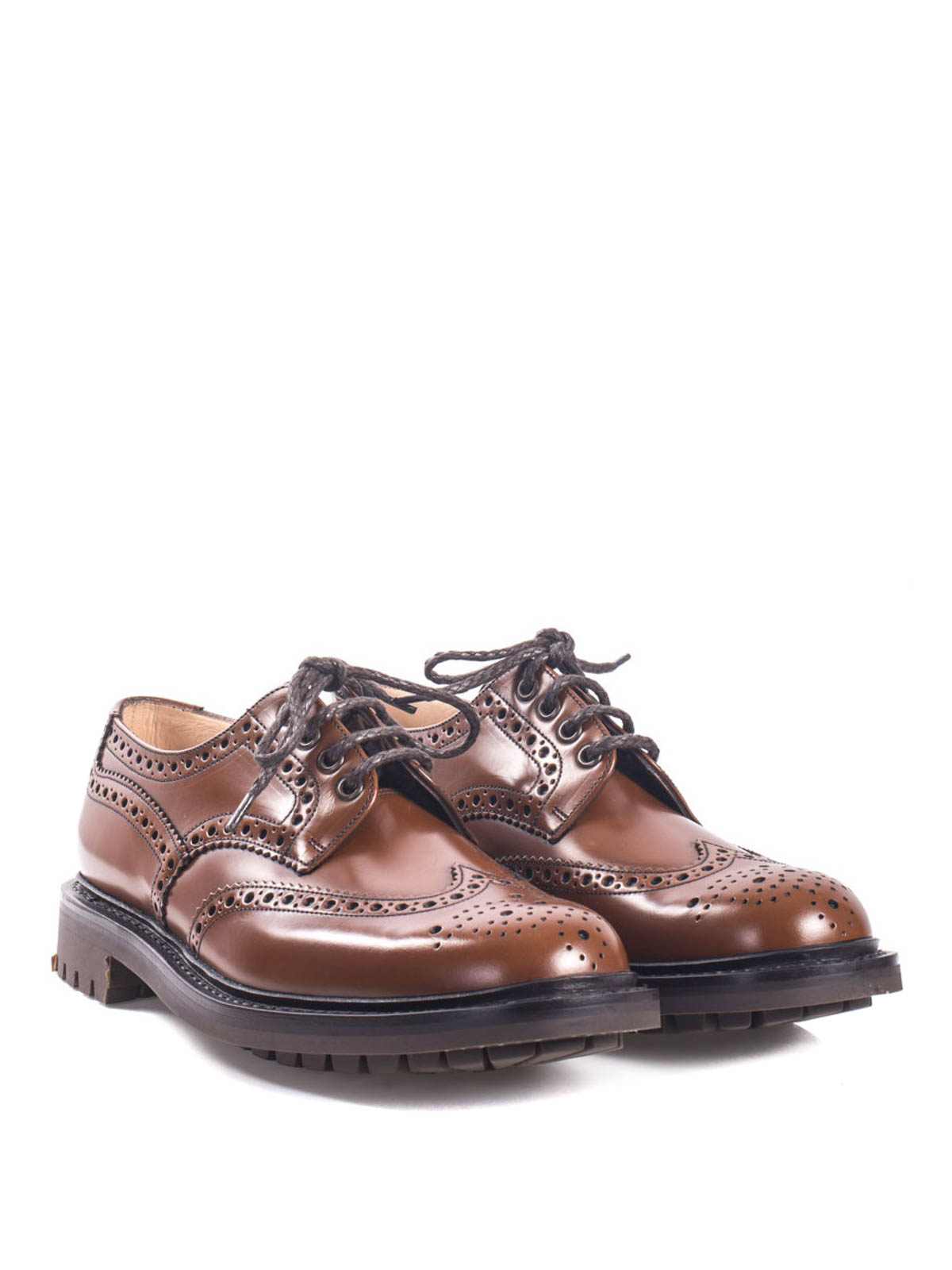 McPherson leather Derby brogue 