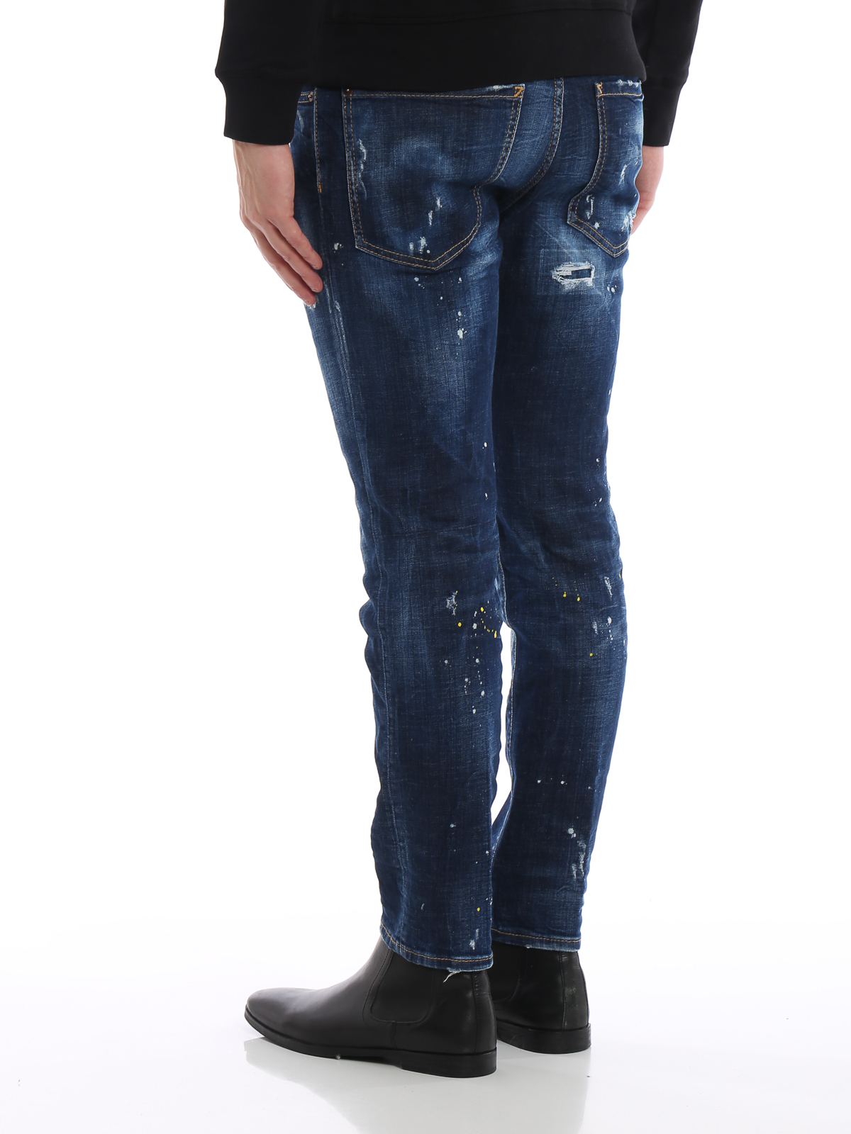 dsquared cigarette jeans