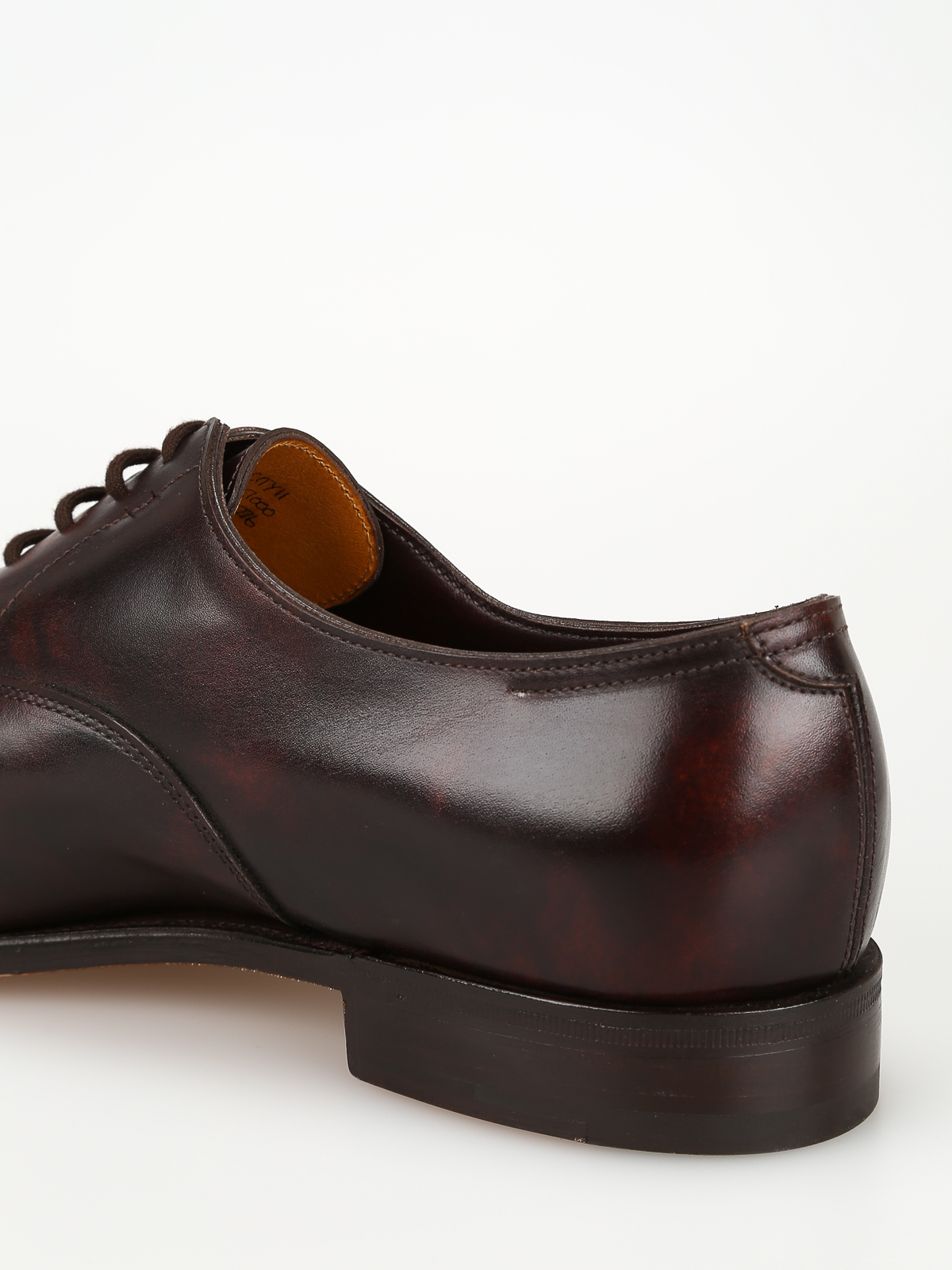 Classic shoes John Lobb - City II brown calf leather Oxford shoes
