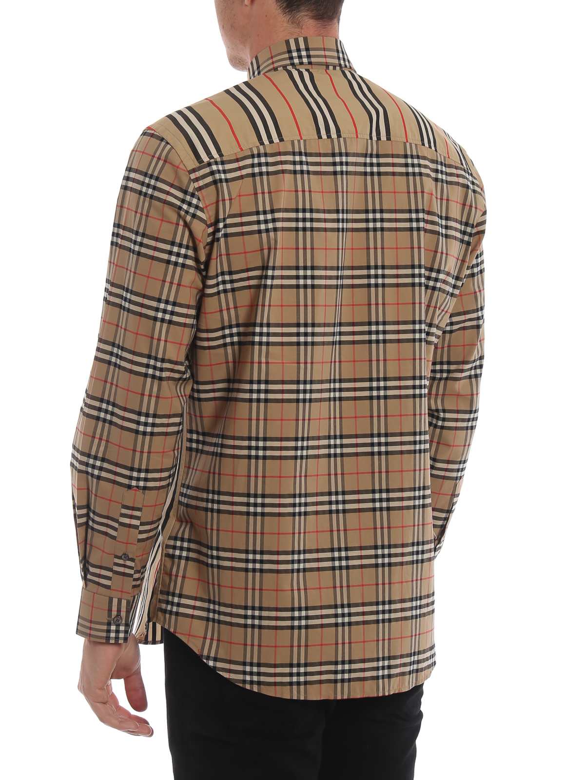 Shirts Burberry - Classic archive stripes cotton shirt - 8010640