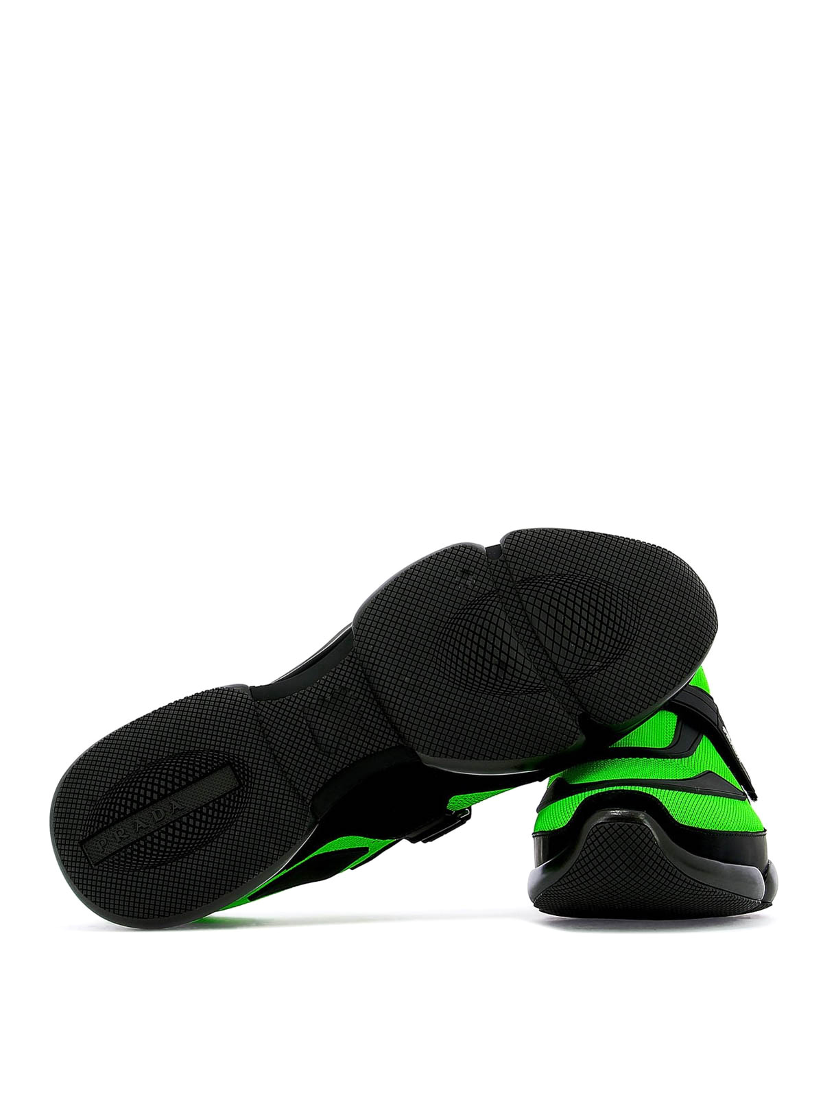 black and green prada cloudbust