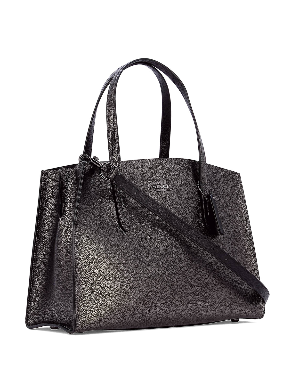 Totes bags Coach - Charlie metallic leather carryall tote - 31037GM
