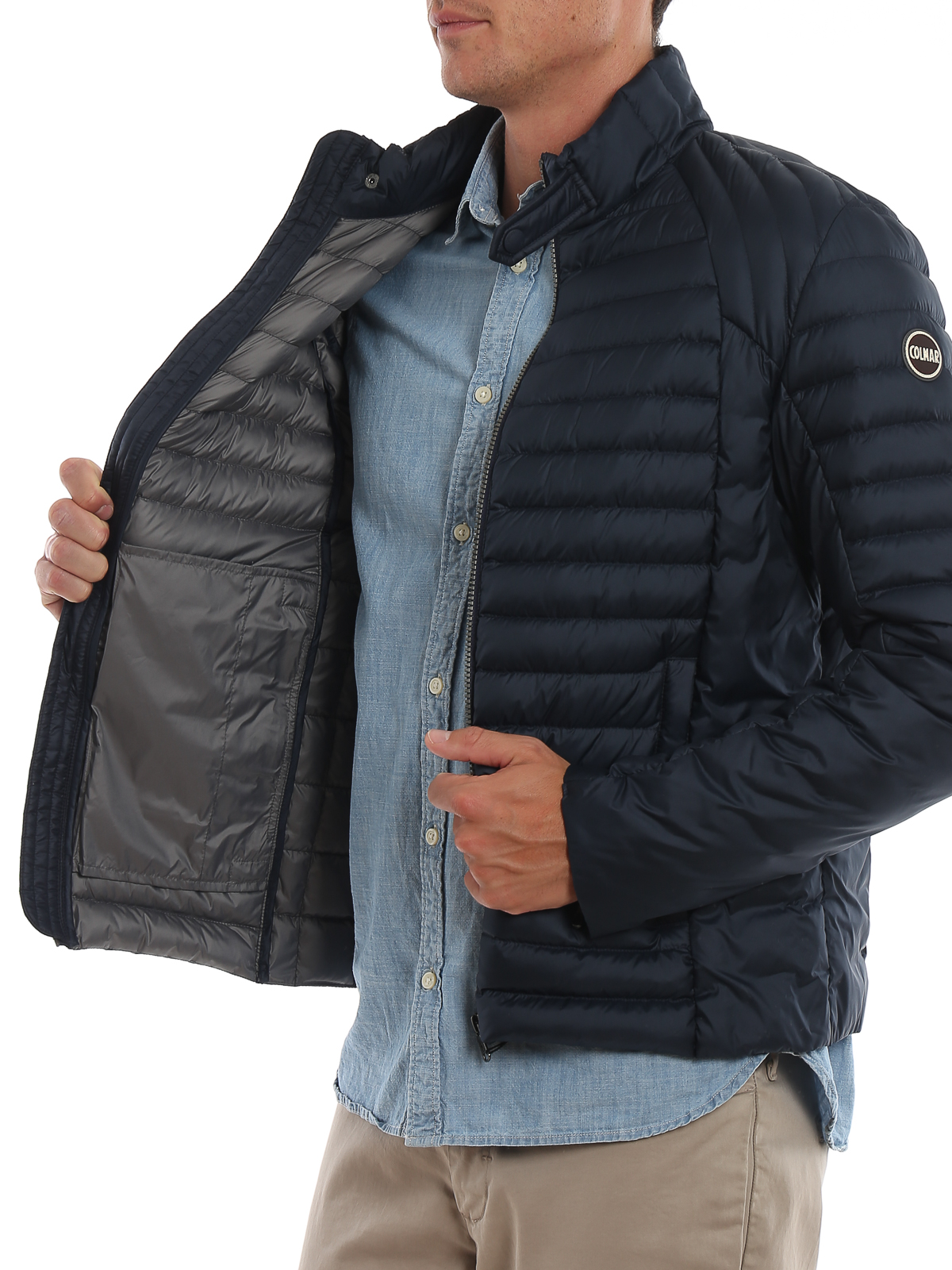 colmar biker down jacket