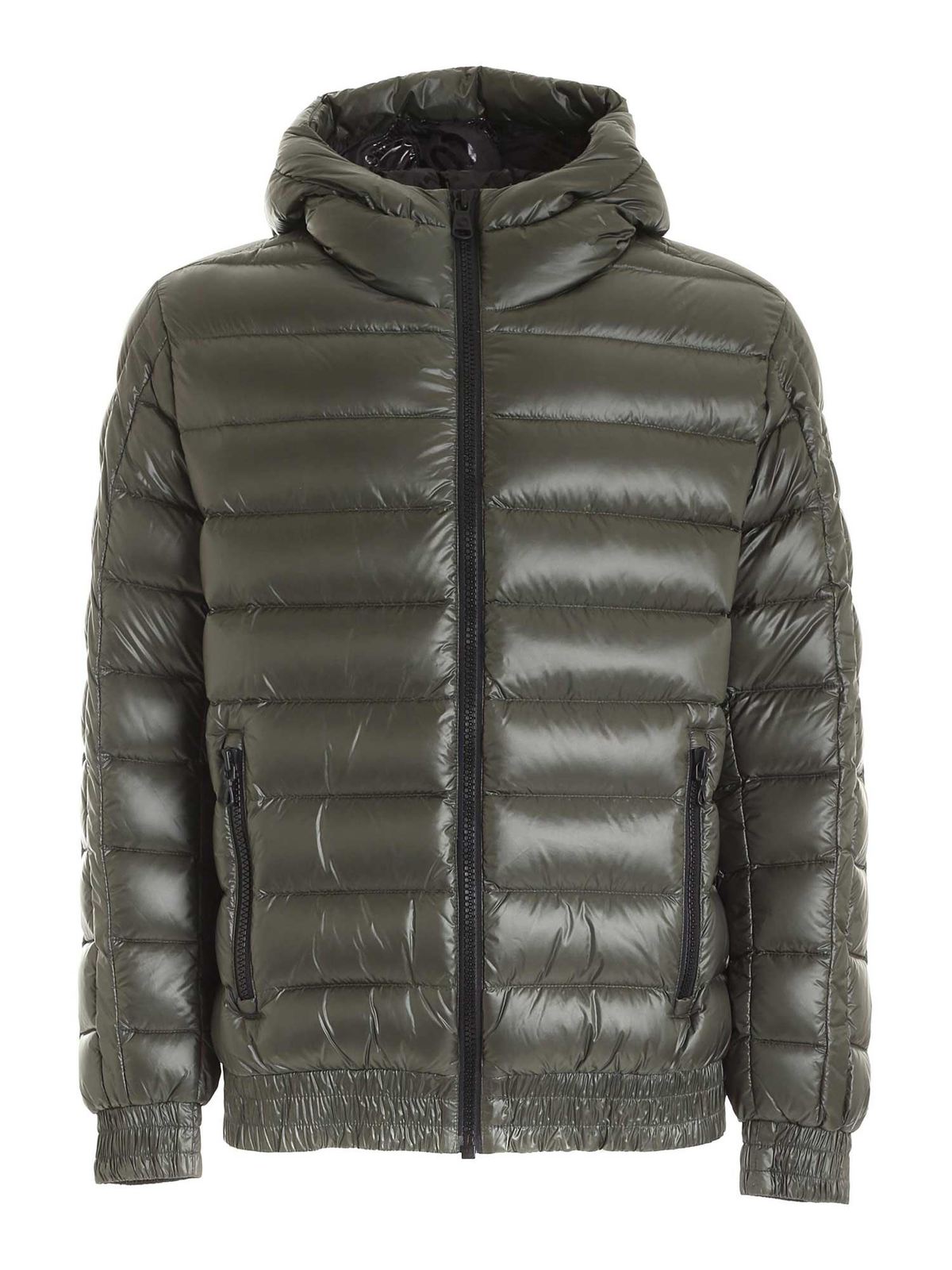 Colmar Originals - Logo patch down jacket in green - padded coats ...