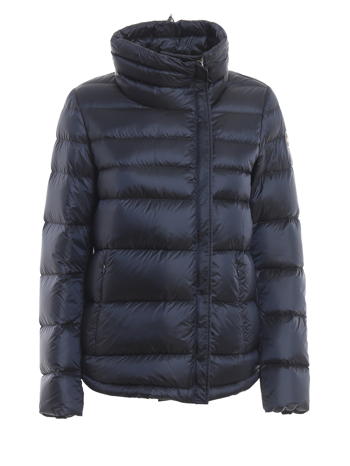 Colmar Originals - High collar blue puffer jacket - padded jackets ...