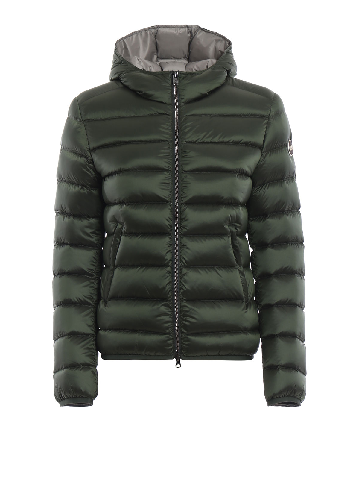 Padded jackets Colmar Originals - Place hunter green hooded puffer ...