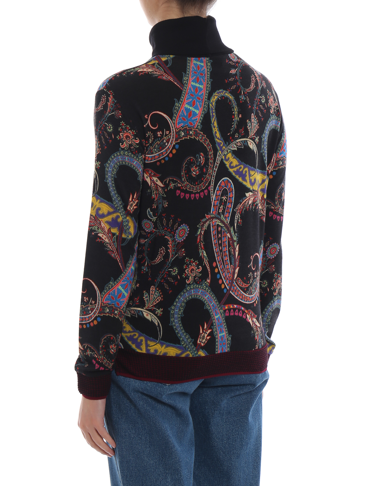 colourful turtleneck