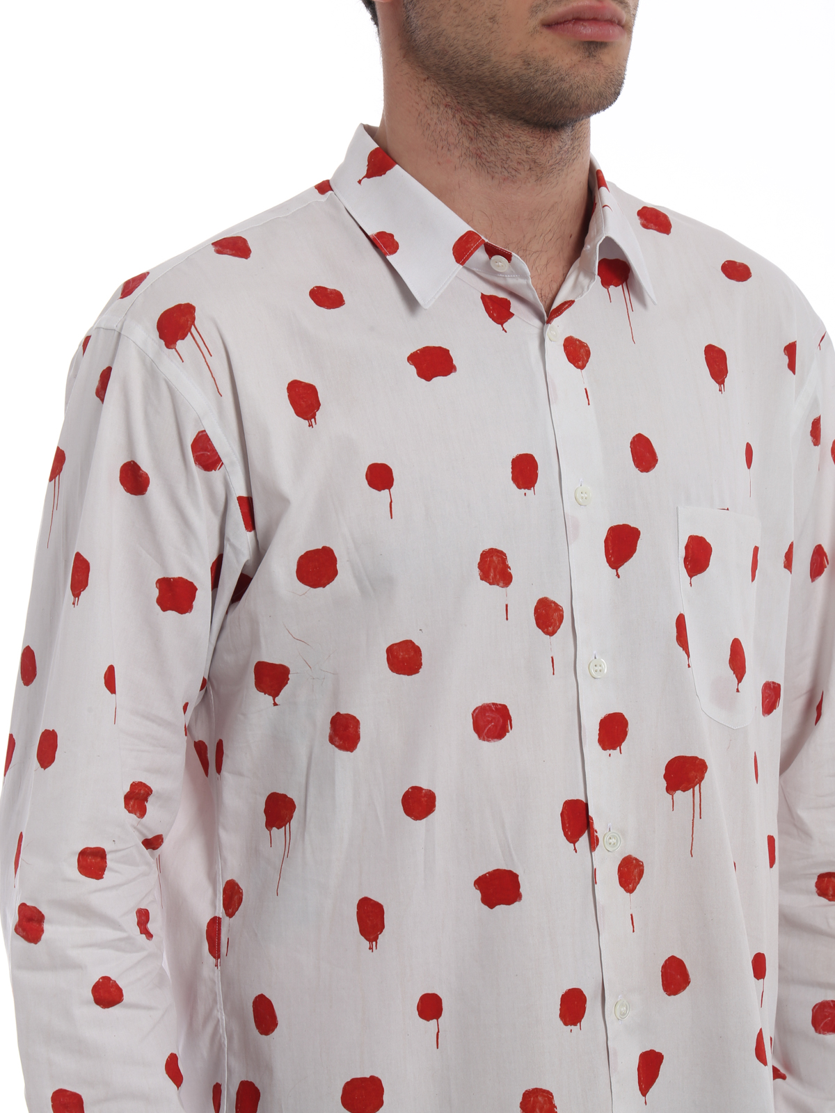 red dot shirt