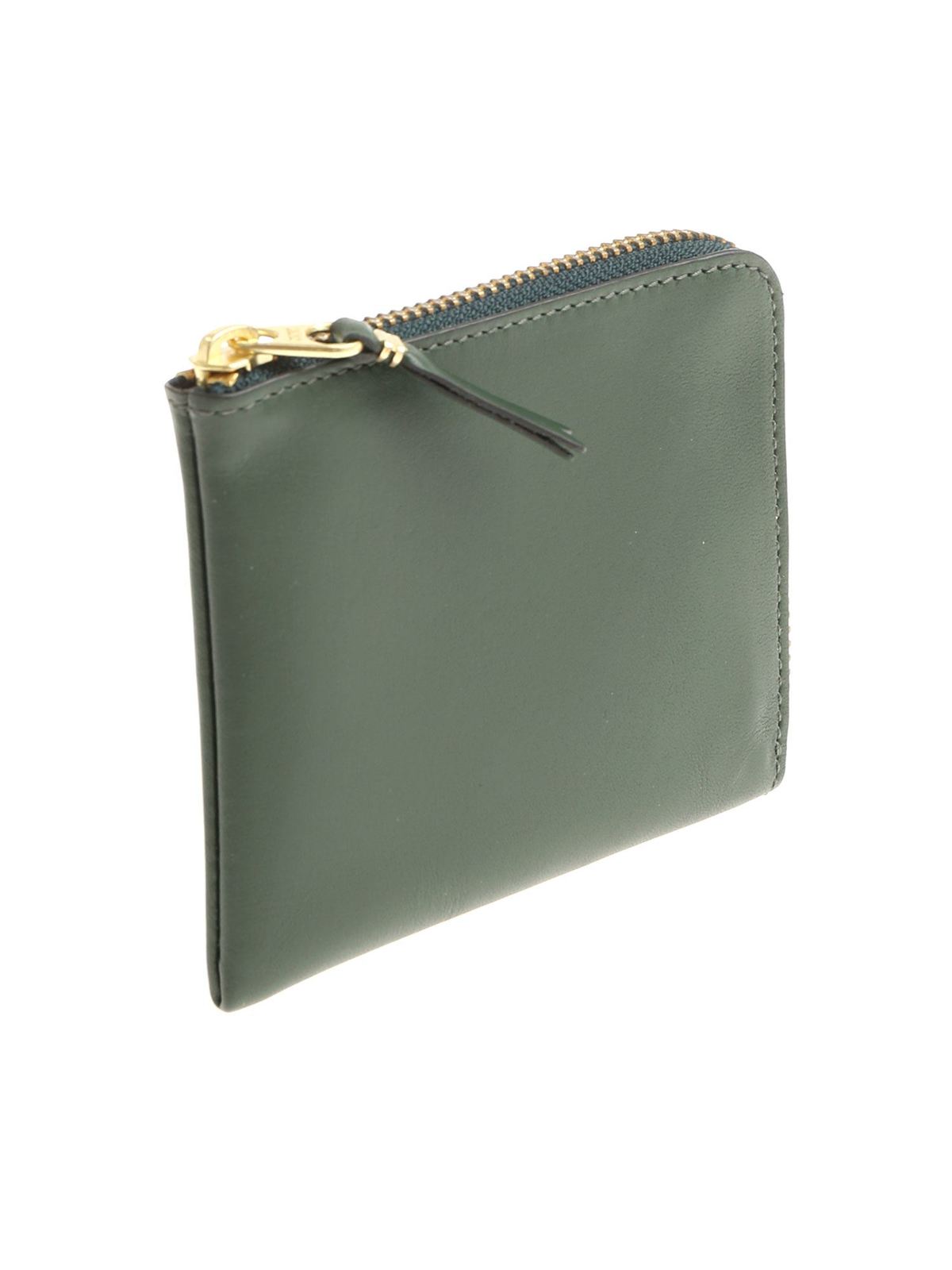 comme des garcons green wallet