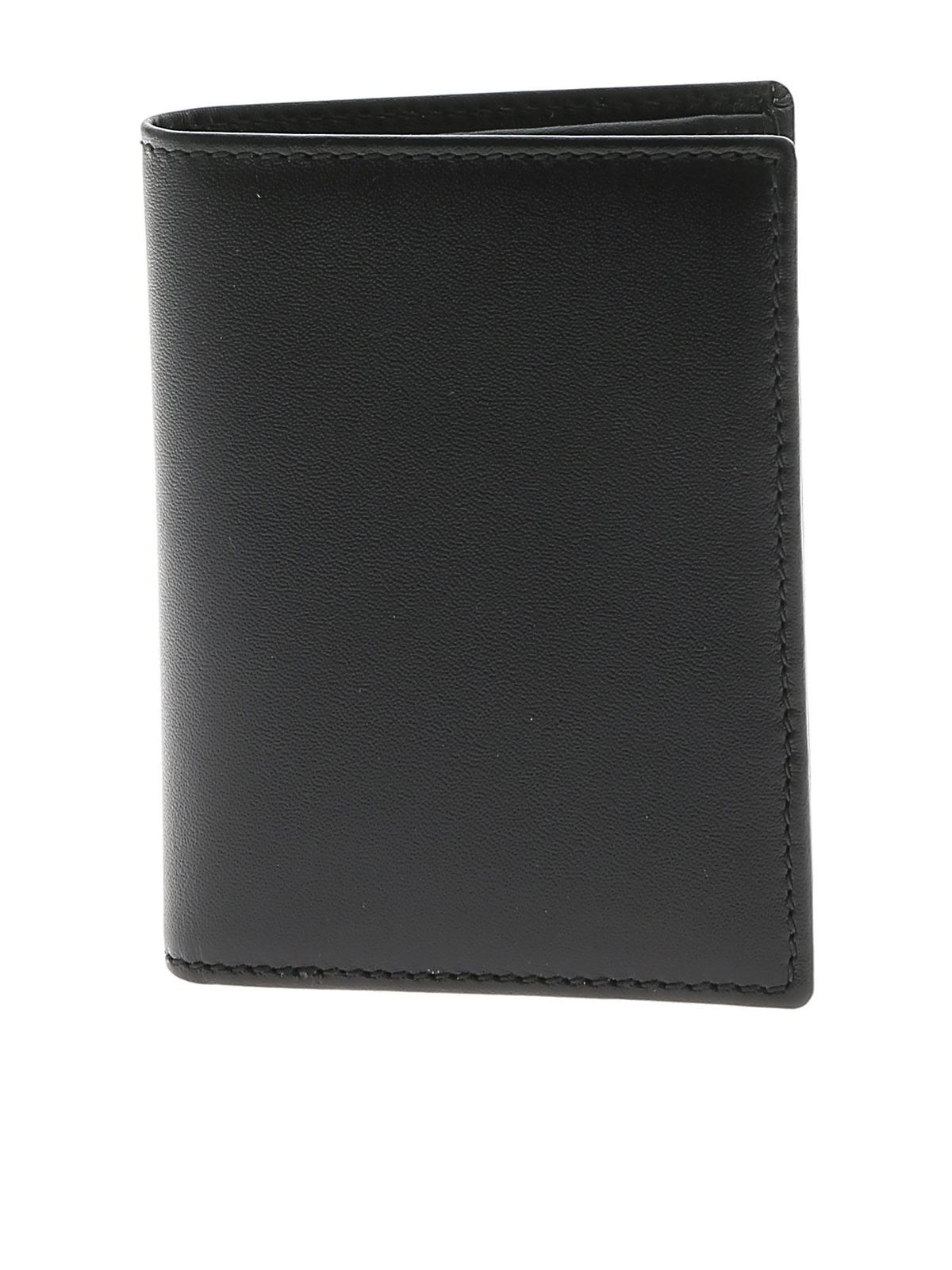 COMME DES GARÇONS ARECALF WALLET IN BLACK