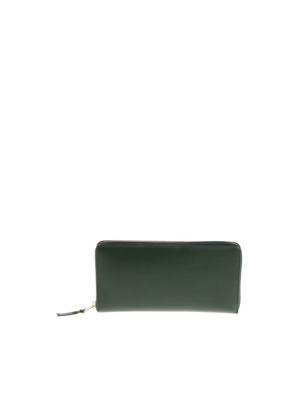 comme des garcons leather wallet