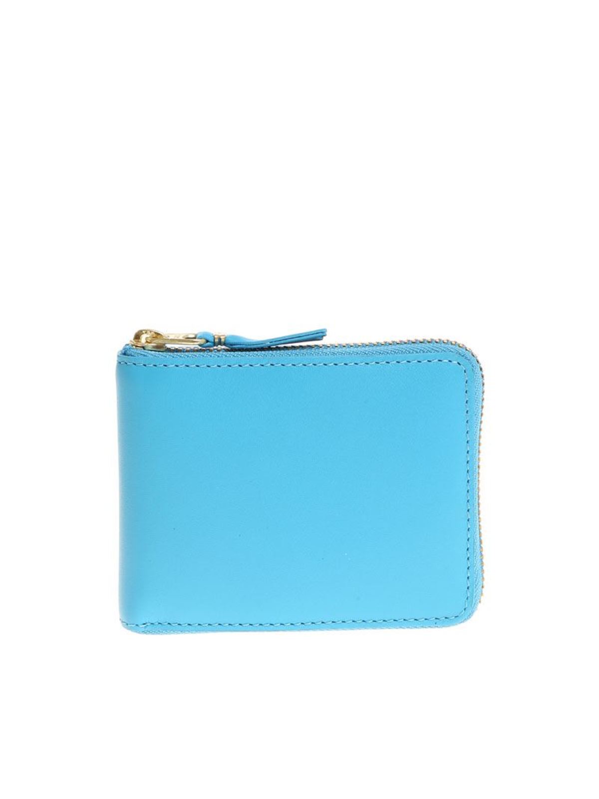 Comme Des Garçons Color Line Wallet In Light Blue | ModeSens