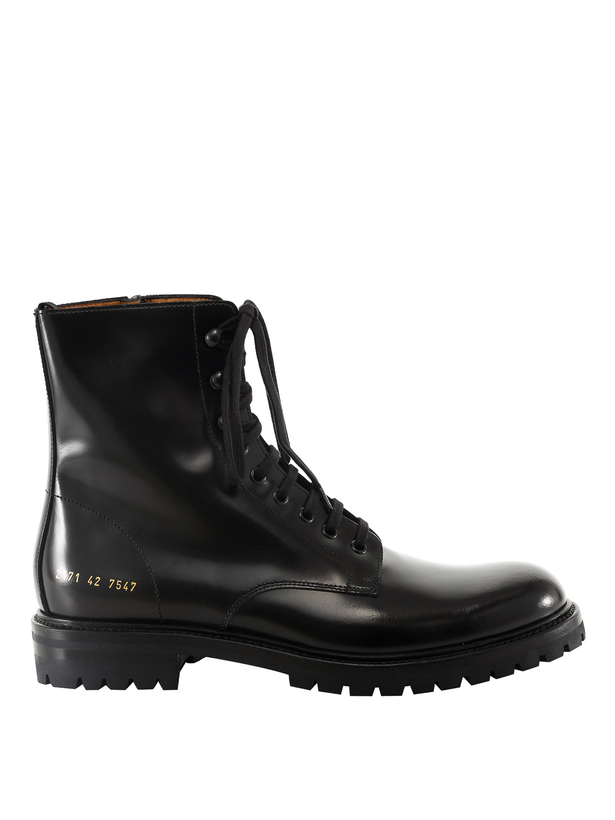 Ankle boots Common Projects - Leather combat boots - 21717547 | iKRIX.com