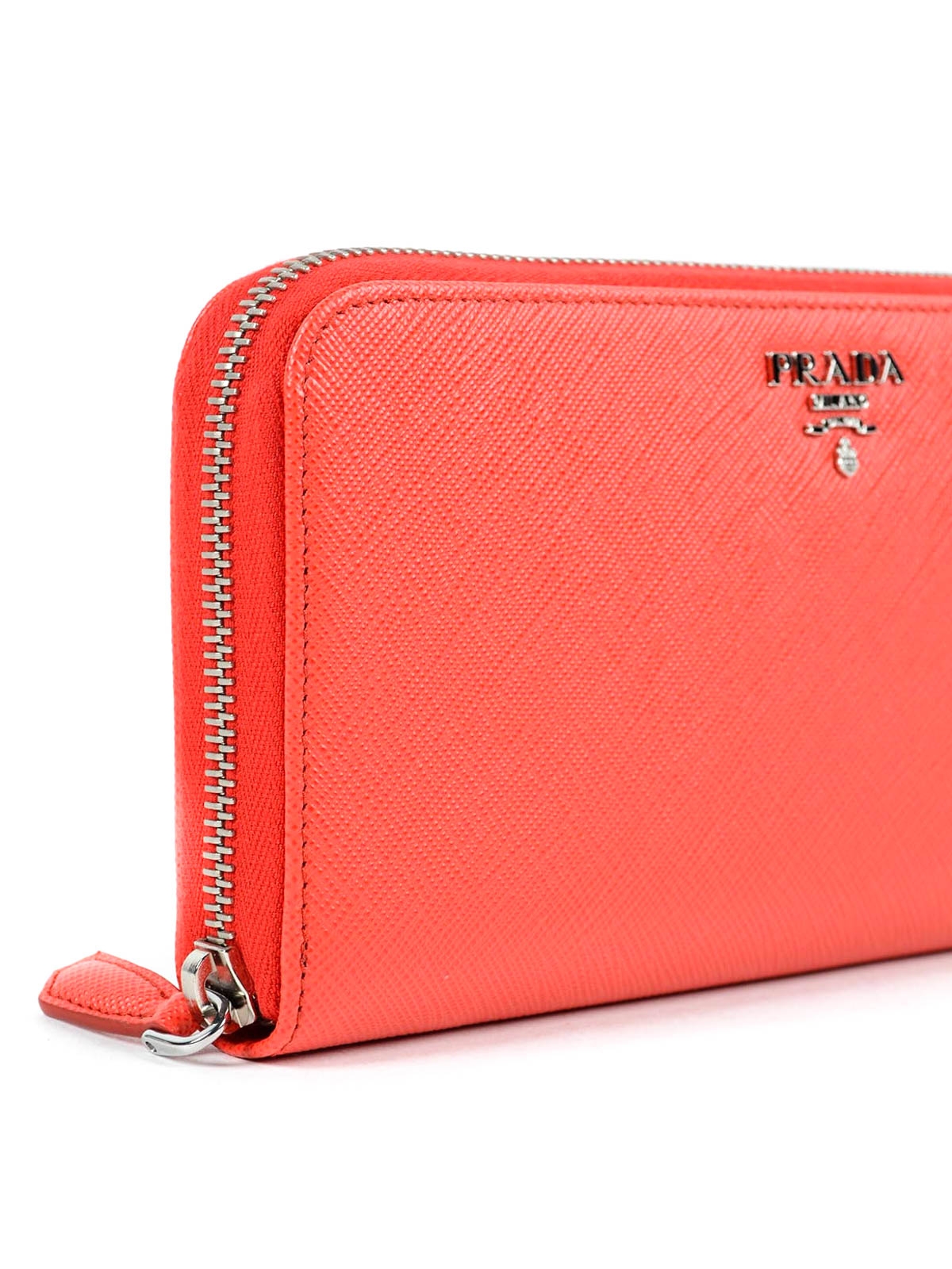 Continental leather wallet by Prada - wallets \u0026amp; purses | iKRIX  