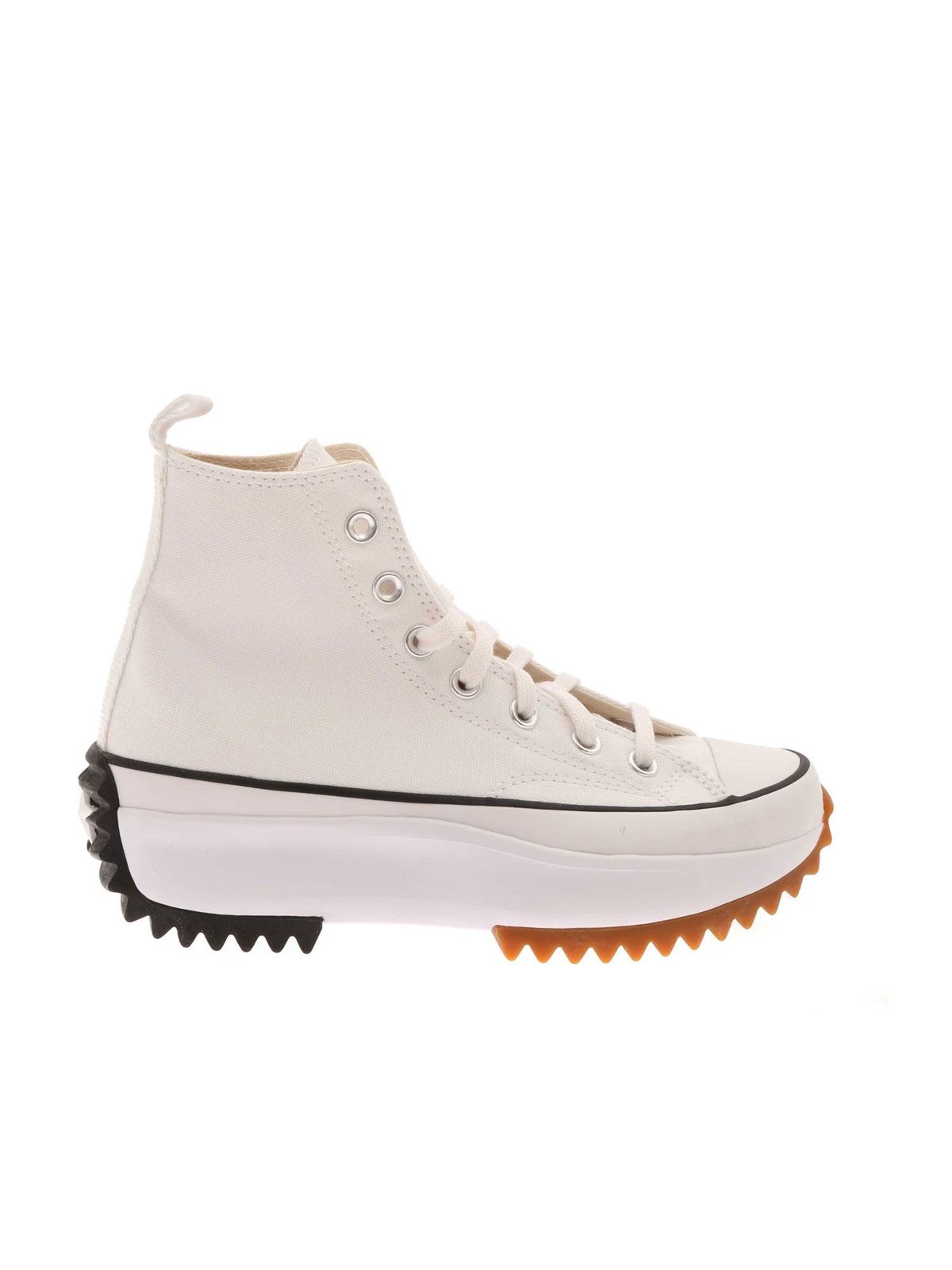 Flat shoes Converse - Run Star Hike sneakers in white - 166799C