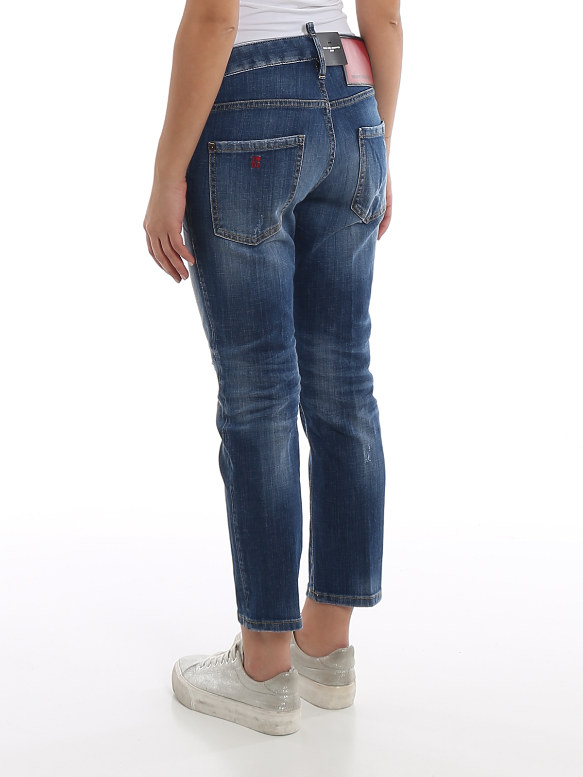 Schepsel Absoluut Ambient Skinny jeans Dsquared2 - Cool Girl cropped jeans - S75LB0301S30595470