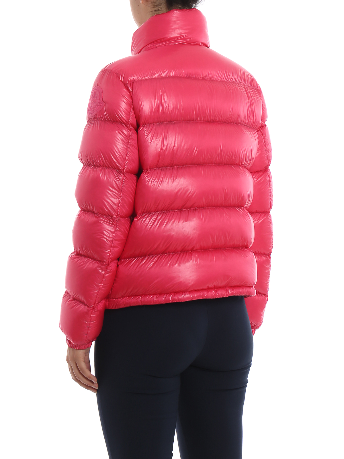 moncler pink puffer coat