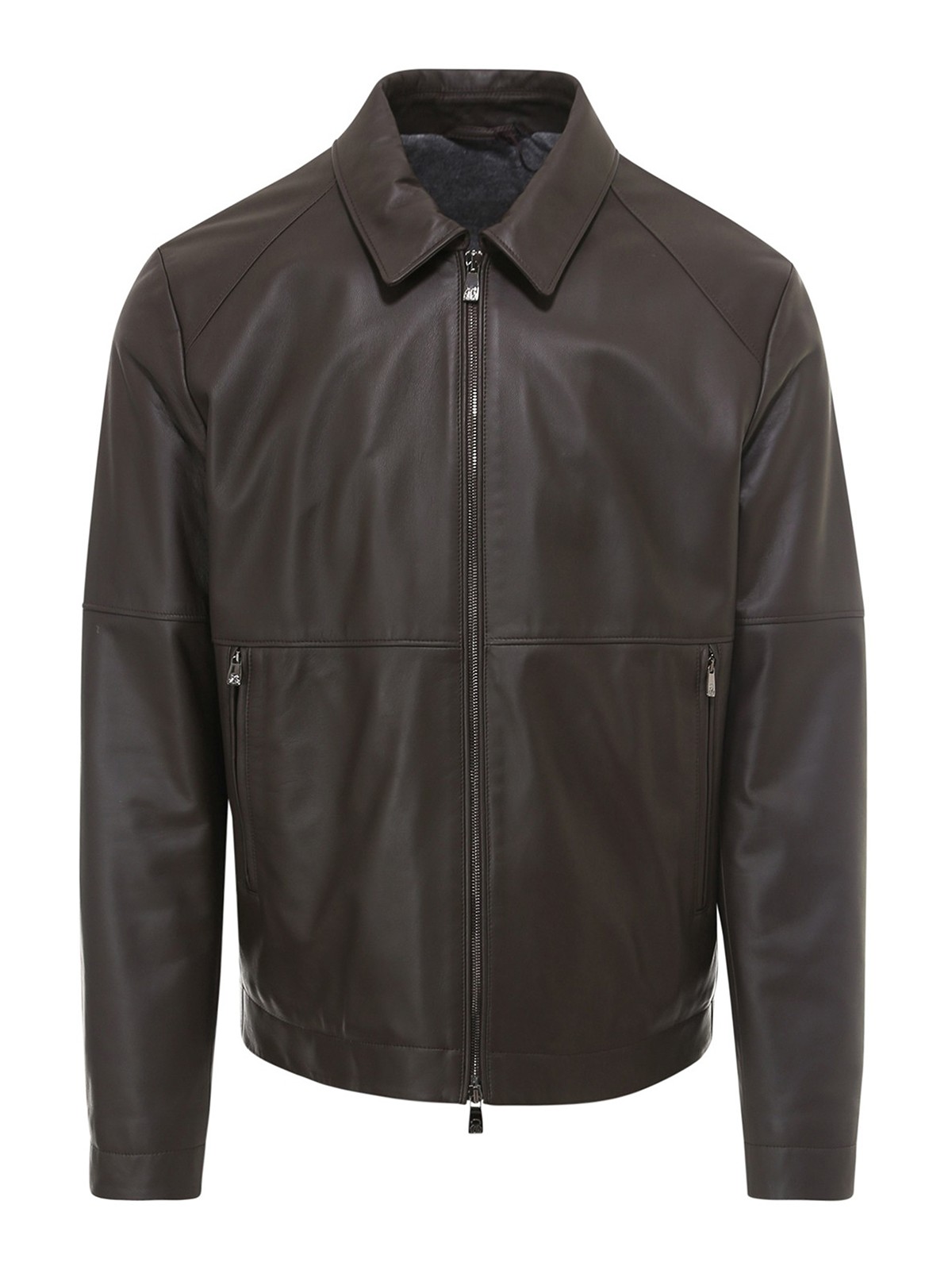 Corneliani - Calfskin jacket - leather jacket - 86L5C40820107030