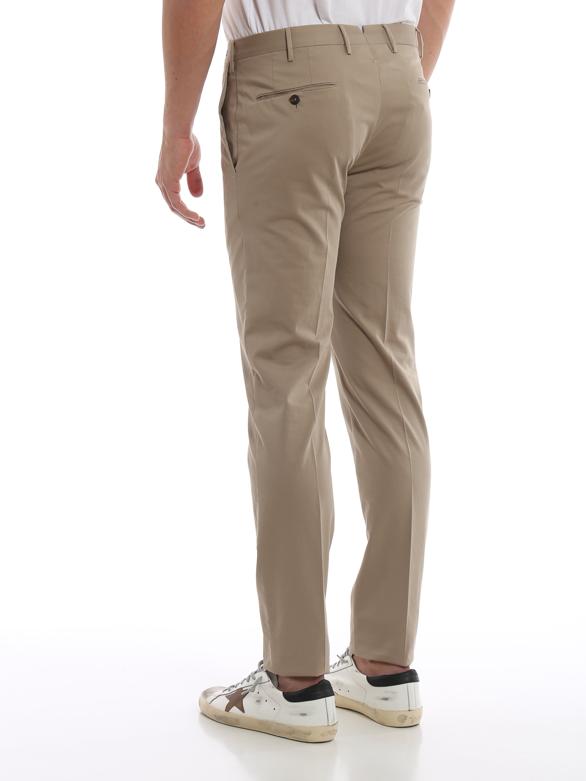Mens Clothing Trousers Slacks and Chinos Casual trousers and trousers PT Torino Cotton Pants for Men 