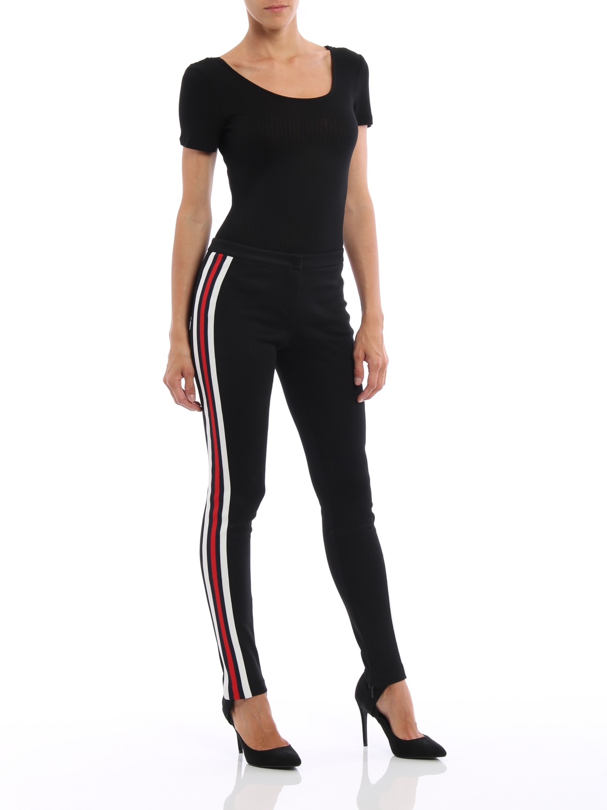 Gucci - Cotton blend leggings with 