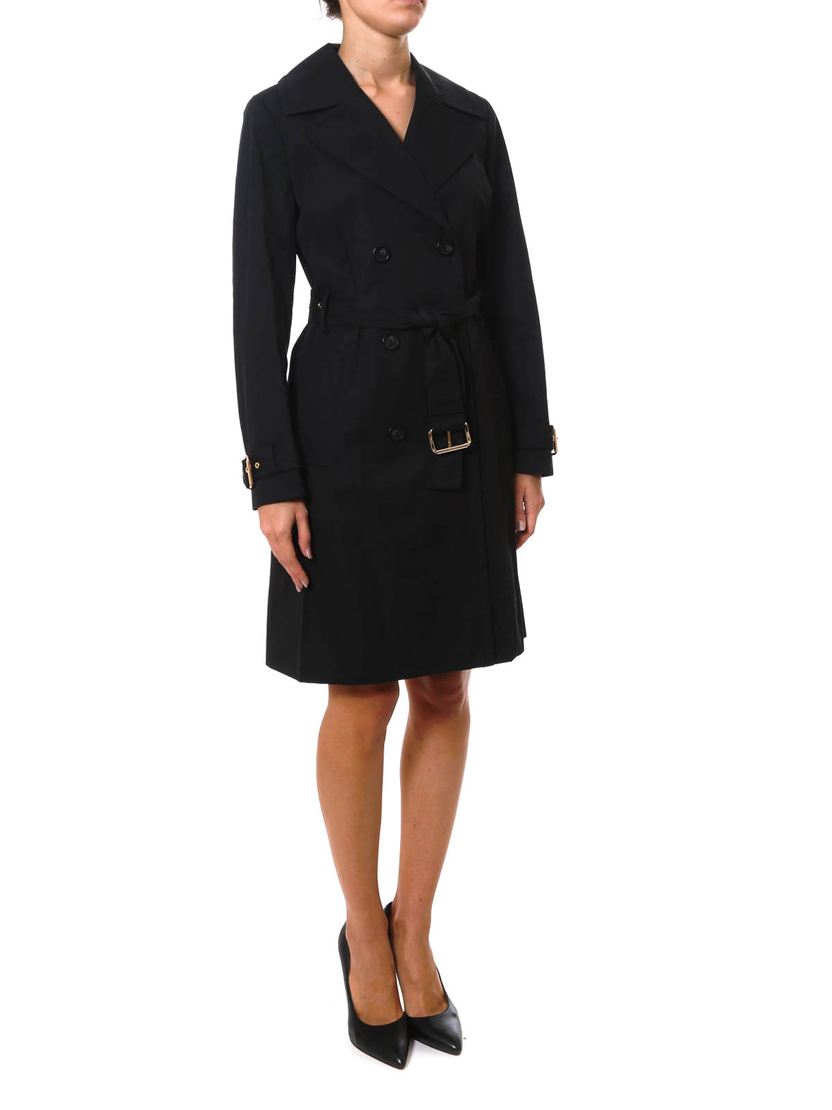 Trench coats Michael Kors - Cotton trench with belt - MS62HFYX36001