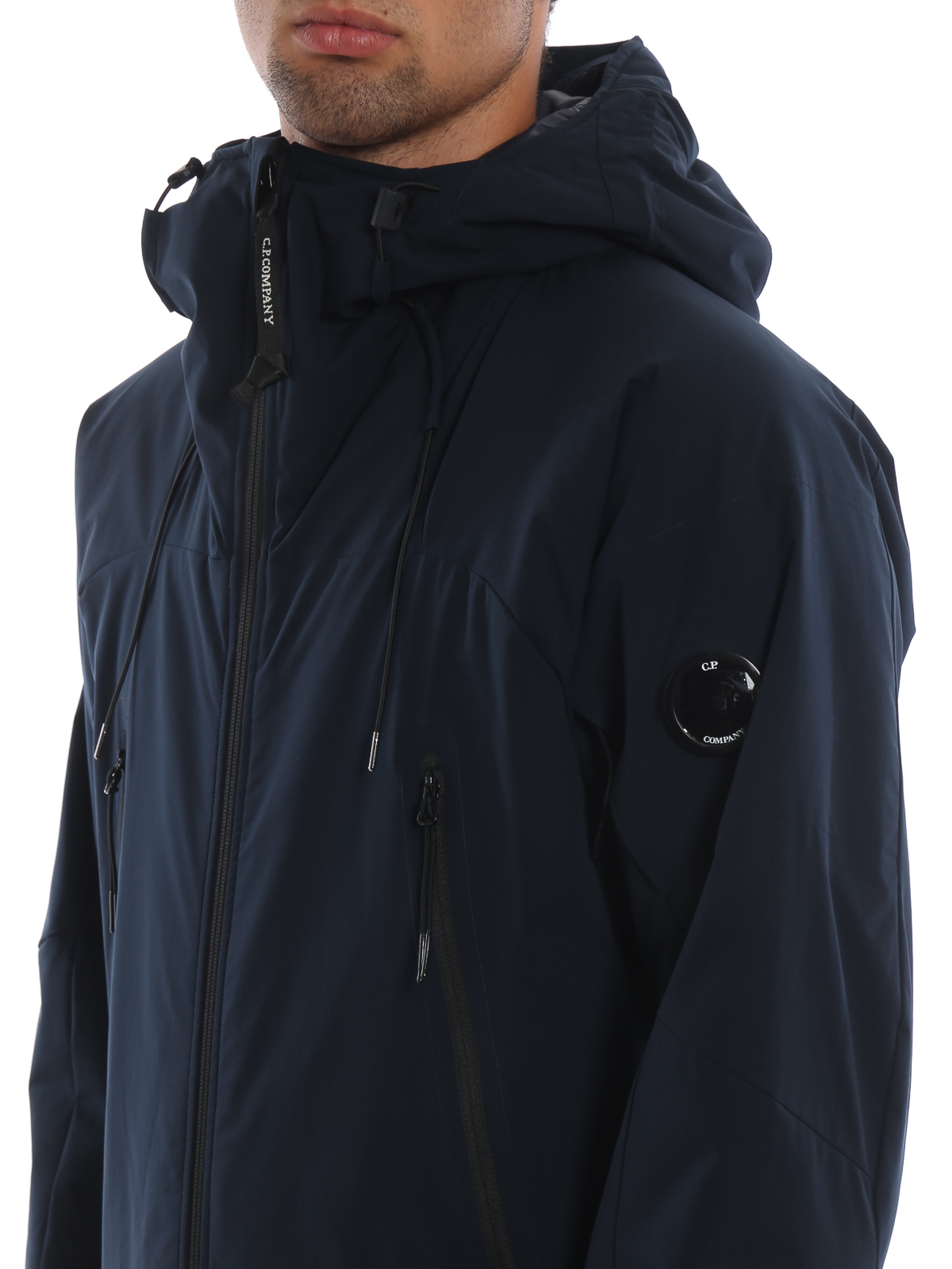 cp company pro tek lens hooded jacket